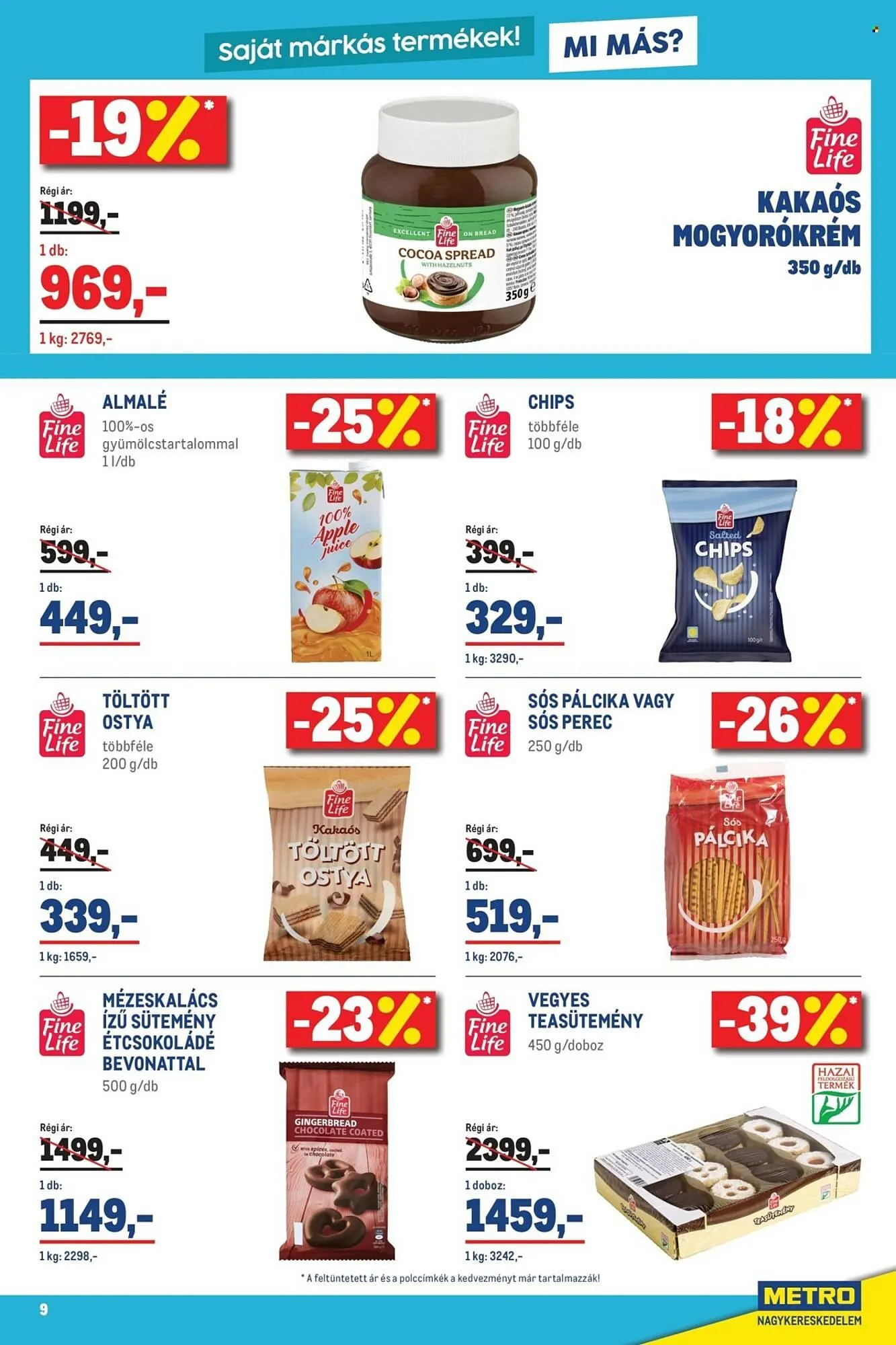 Katalógus Metro akciós újság március 1.-tól április 4.-ig 2026. - Oldal 9