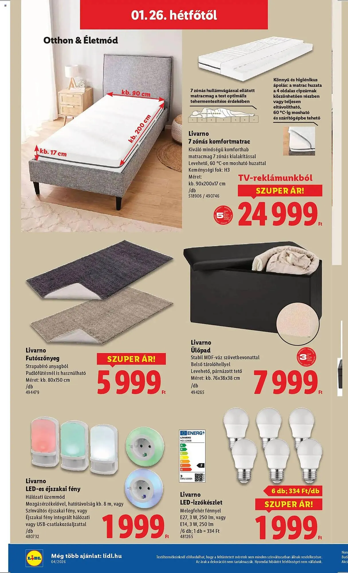 Katalógus Lidl akciós újság január 22.-tól január 28.-ig 2026. - Oldal 40