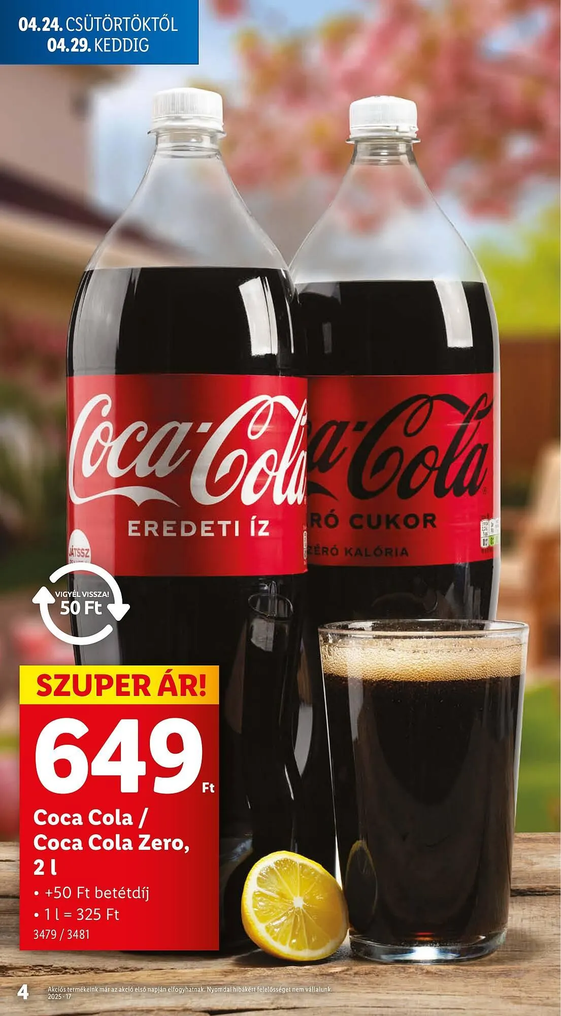 Katalógus Lidl akciós újság április 24.-tól április 29.-ig 2025. - Oldal 4