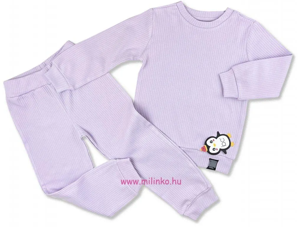 Gyerek pamutszett- Baby Cool, világosrószaszín