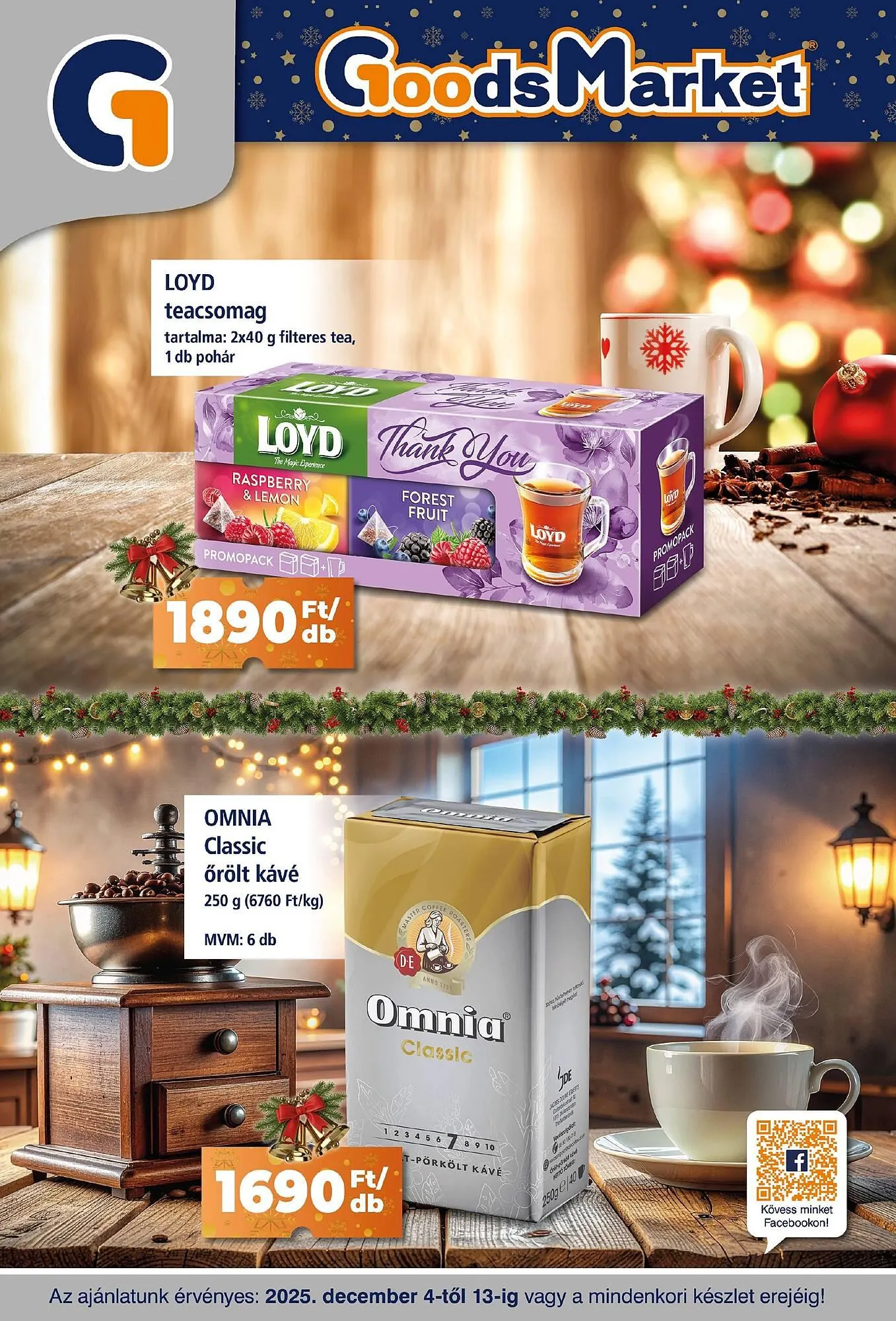 Goods Market akciós újság - 1