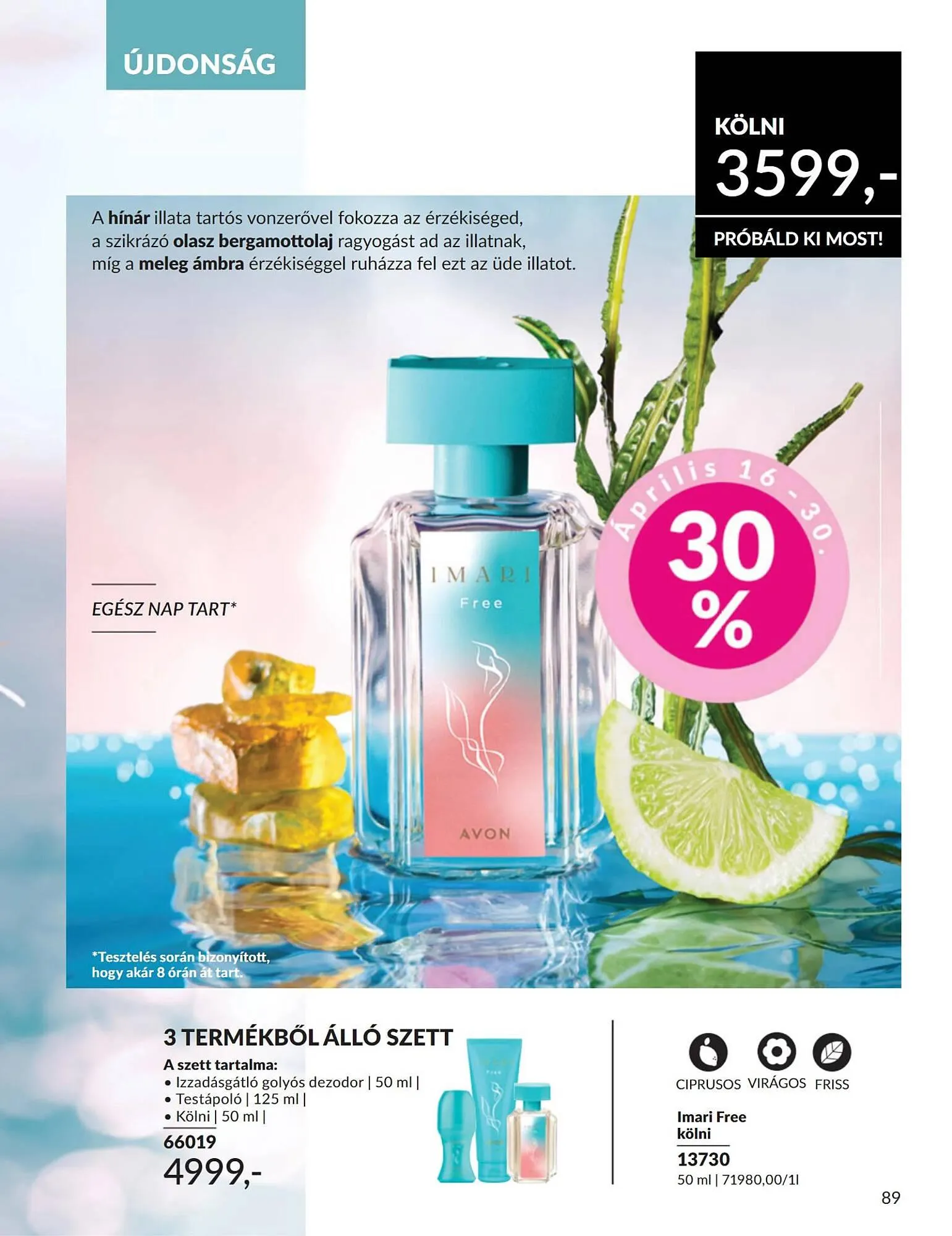 Katalógus AVON akciós újság április 1.-tól április 30.-ig 2025. - Oldal 89