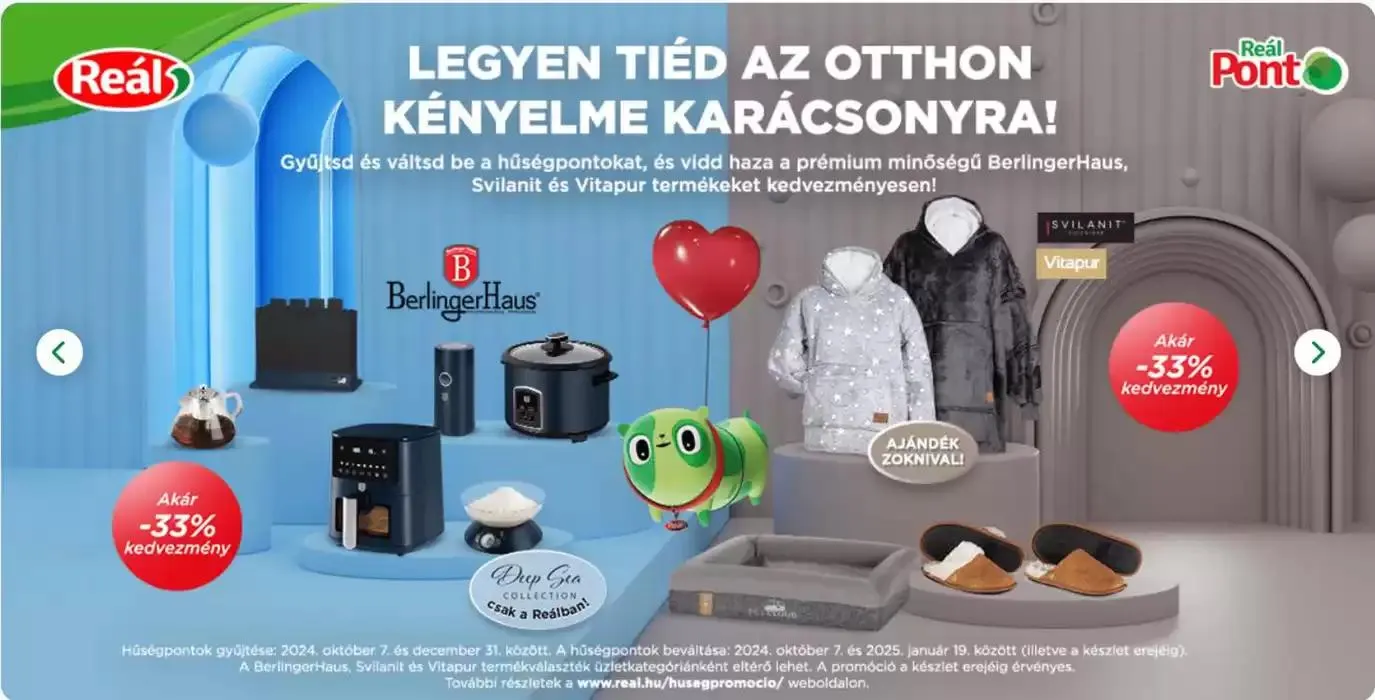 Katalógus Legyen tiéd az otthon kényelme karácsonyra! január 3.-tól január 17.-ig 2025. - Oldal 1