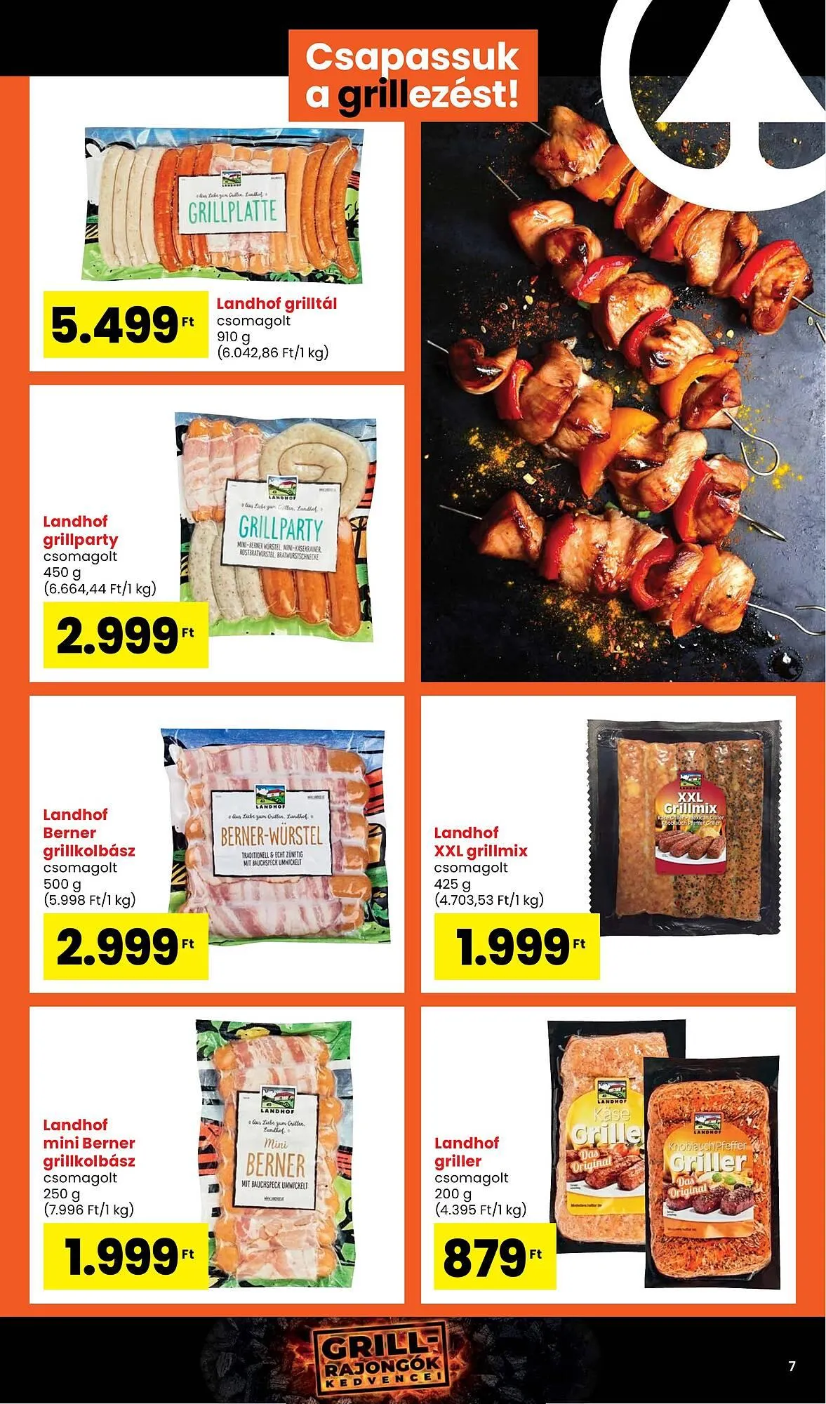 Katalógus Spar akciós újság május 2.-tól augusztus 4.-ig 2025. - Oldal 7