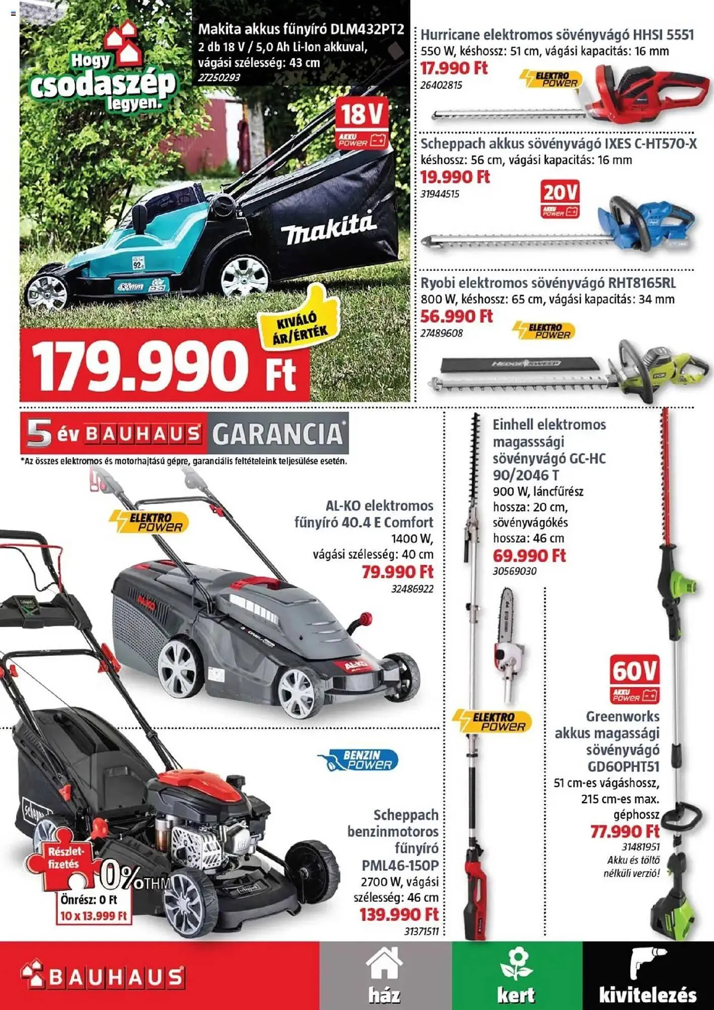 Katalógus Bauhaus akciós újság július 3.-tól augusztus 5.-ig 2025. - Oldal 16