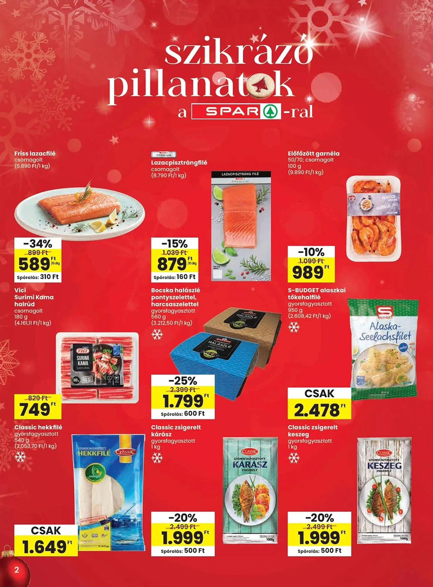 Katalógus Spar akciós újság december 11.-tól december 17.-ig 2025. - Oldal 2
