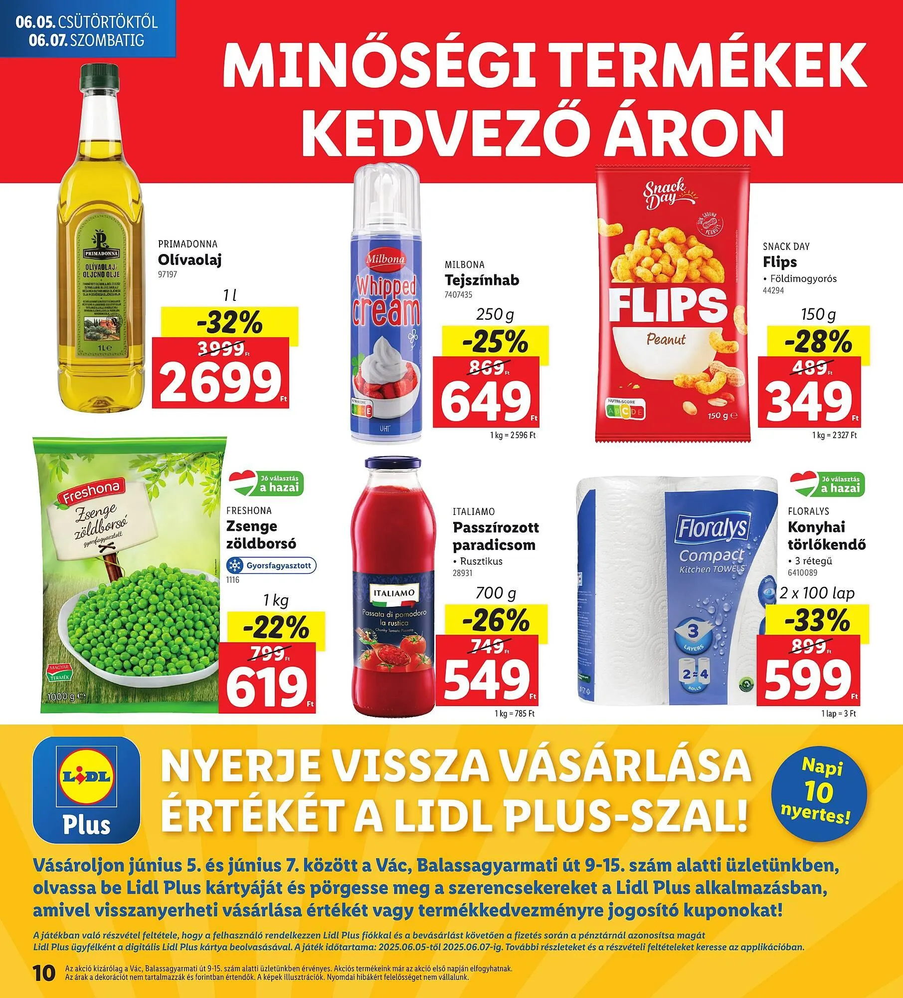 Katalógus Lidl akciós újság június 5.-tól június 7.-ig 2025. - Oldal 10