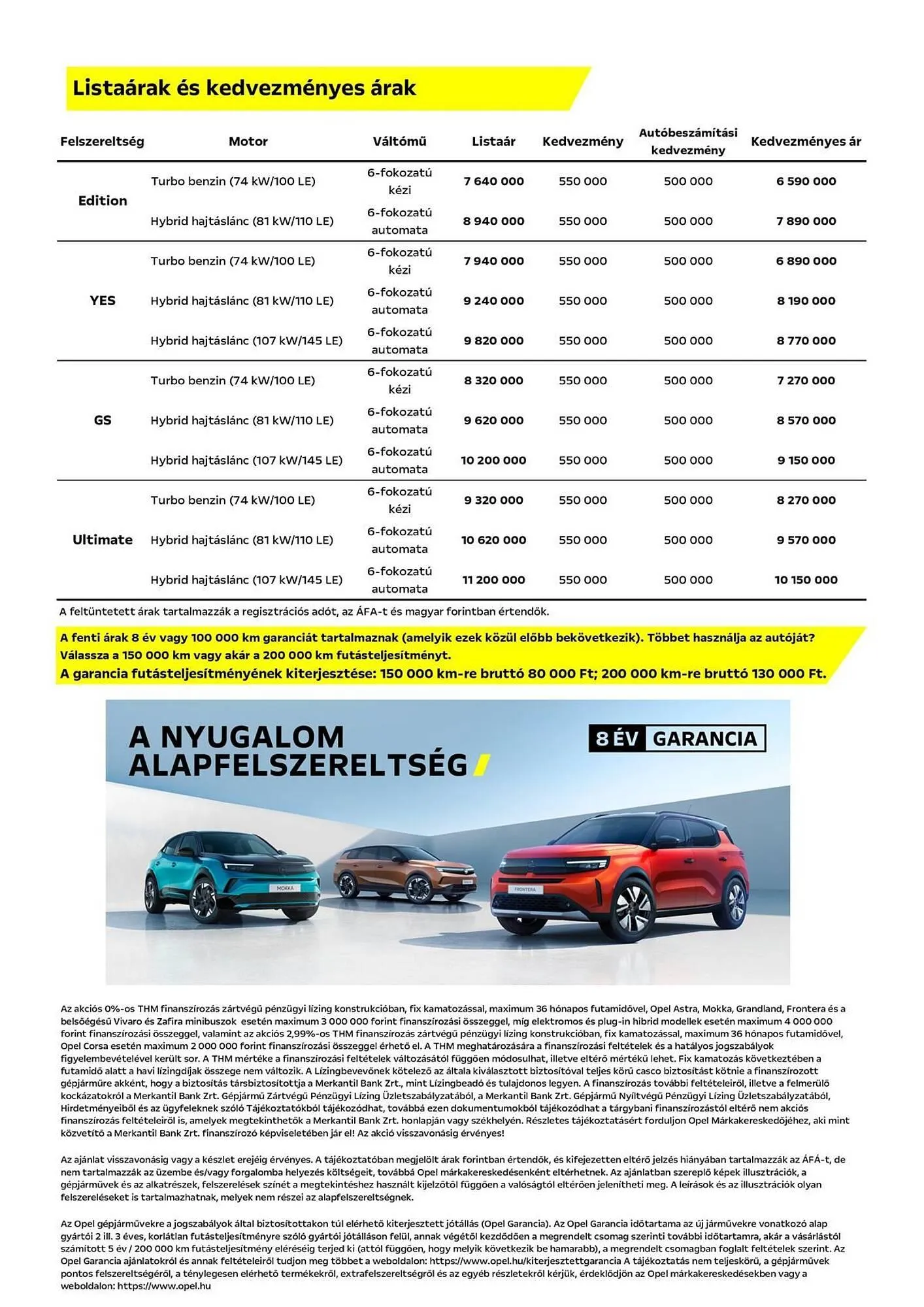 Katalógus Opel akciós újság január 21.-tól január 21.-ig 2027. - Oldal 2