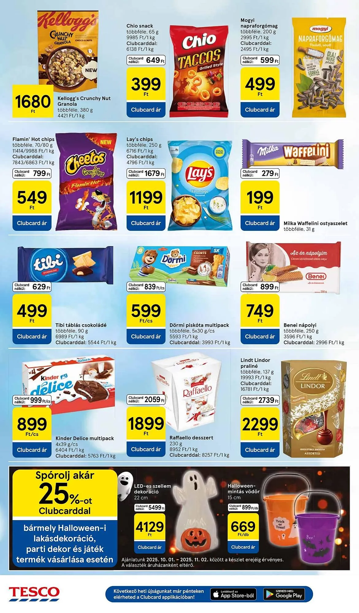 Katalógus Tesco akciós újság október 2.-tól október 8.-ig 2025. - Oldal 6