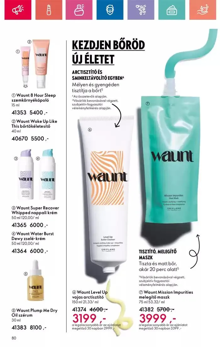 Katalógus ORIFLAME akciós október 20.-tól november 3.-ig 2024. - Oldal 80