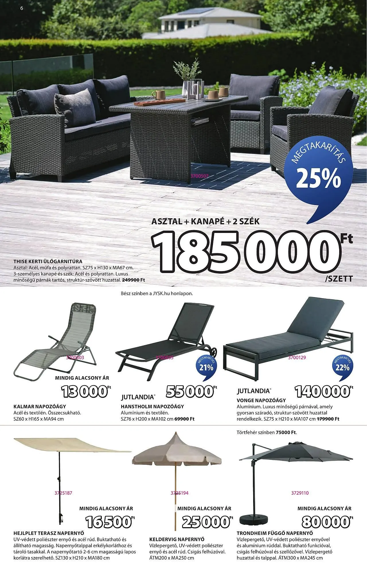Katalógus JYSK akciós újság március 19.-tól április 8.-ig 2025. - Oldal 6