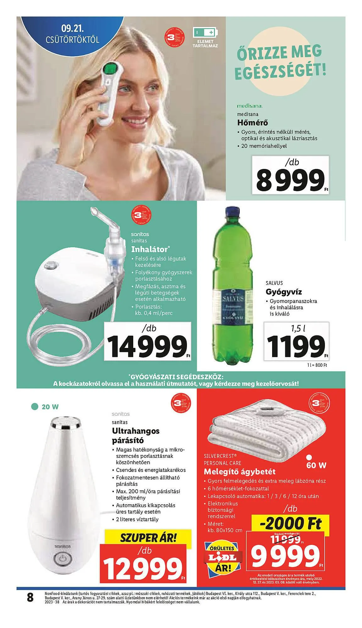 Katalógus Lidl akciós újság szeptember 21.-tól szeptember 27.-ig 2023. - Oldal 8