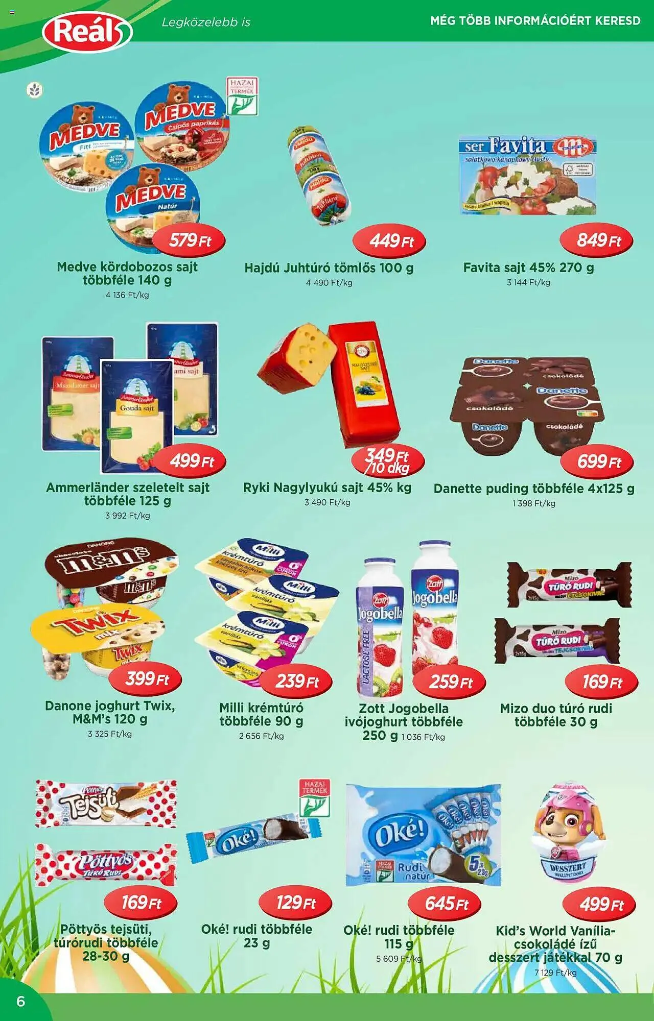 Katalógus Real akciós újság április 2.-tól április 13.-ig 2025. - Oldal 6