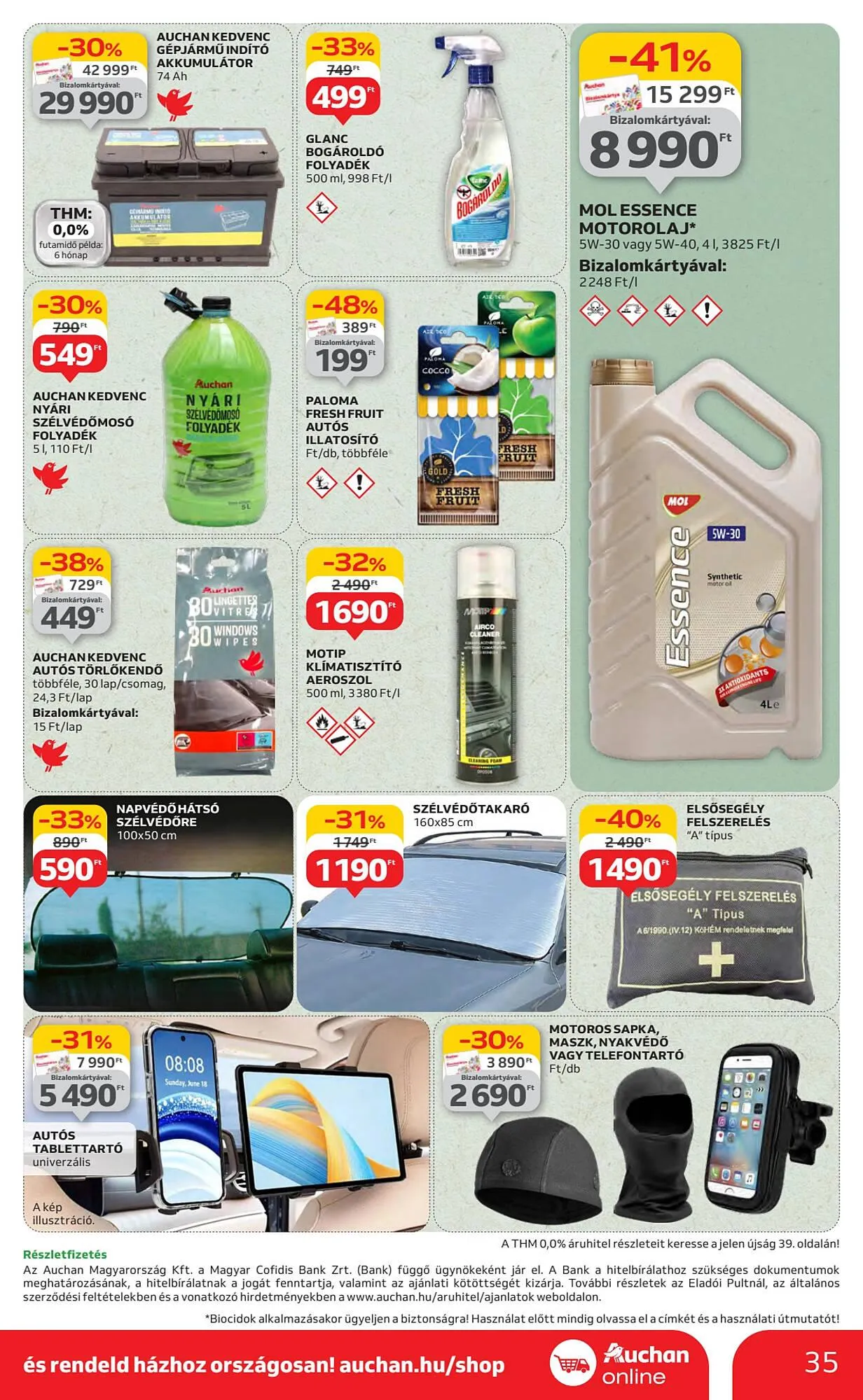 Katalógus Auchan akciós újság július 17.-tól július 23.-ig 2025. - Oldal 35