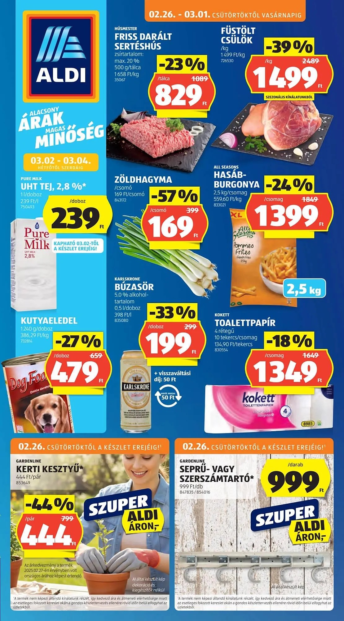 ALDI akciós újság - 1