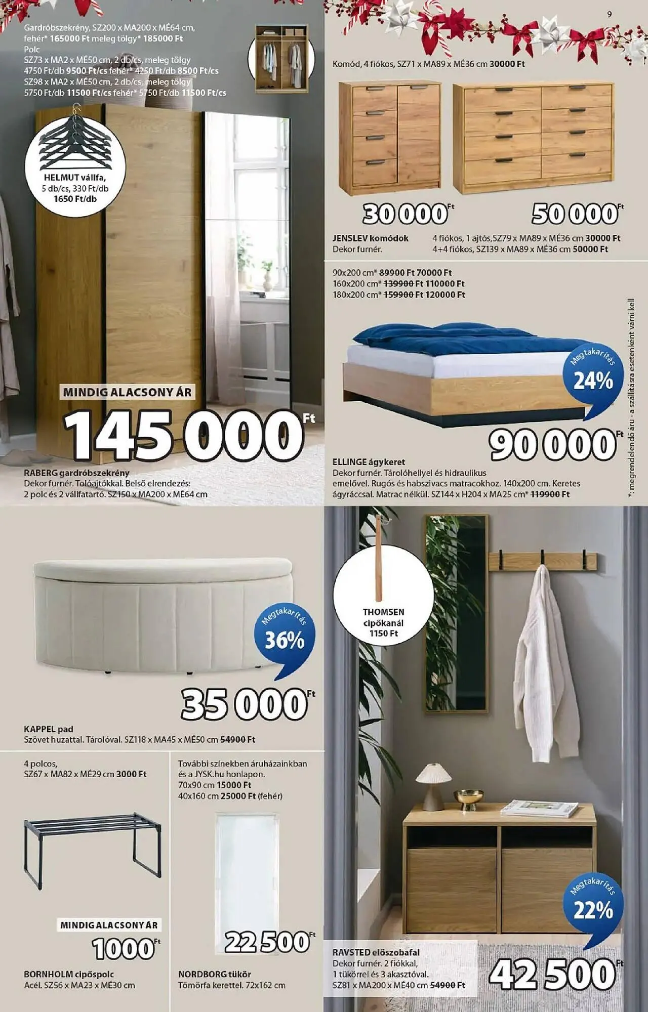 Katalógus JYSK akciós újság december 17.-tól december 30.-ig 2025. - Oldal 9