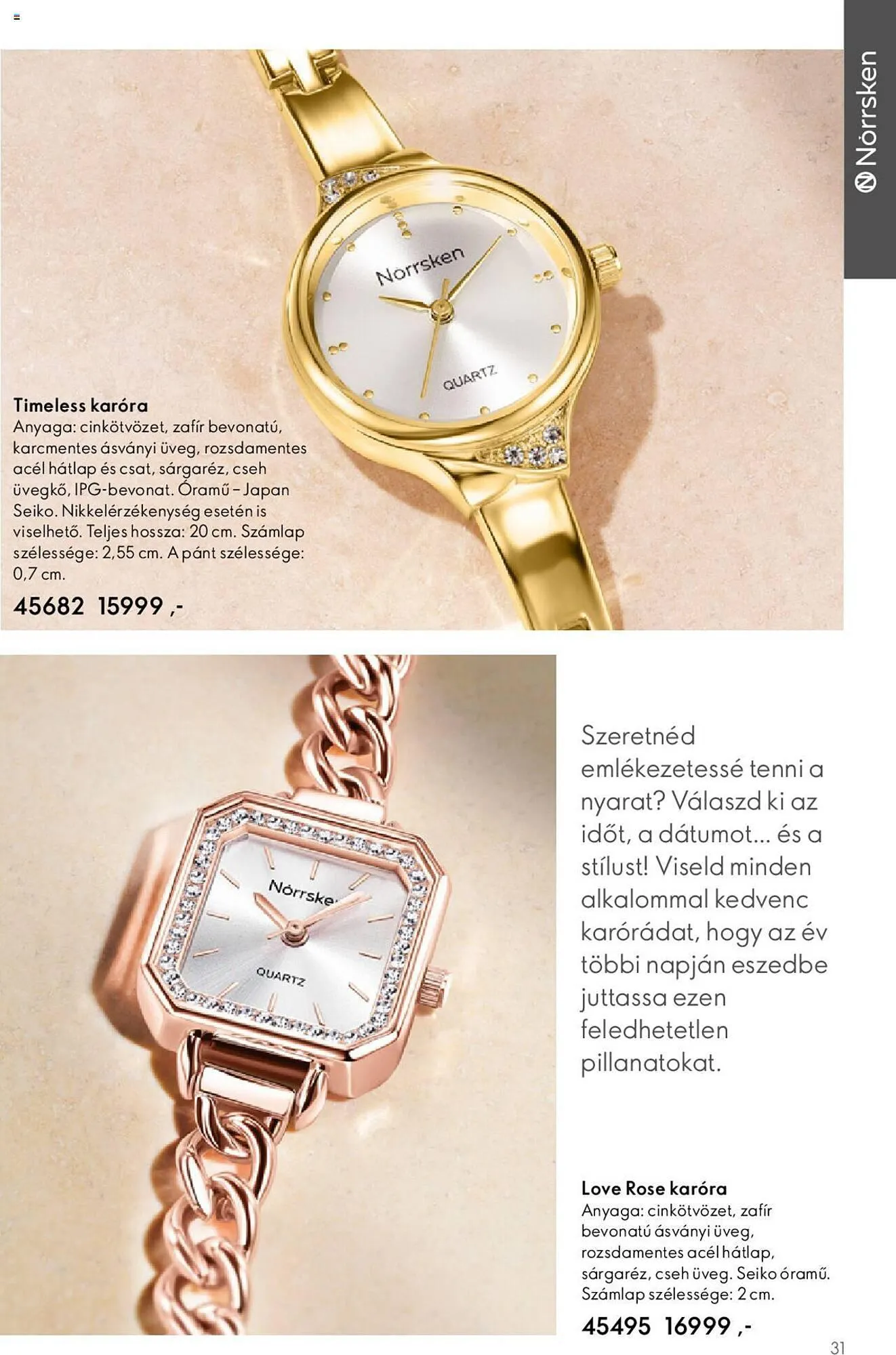 Katalógus Oriflame akciós újság május 24.-tól augusztus 31.-ig 2023. - Oldal 31