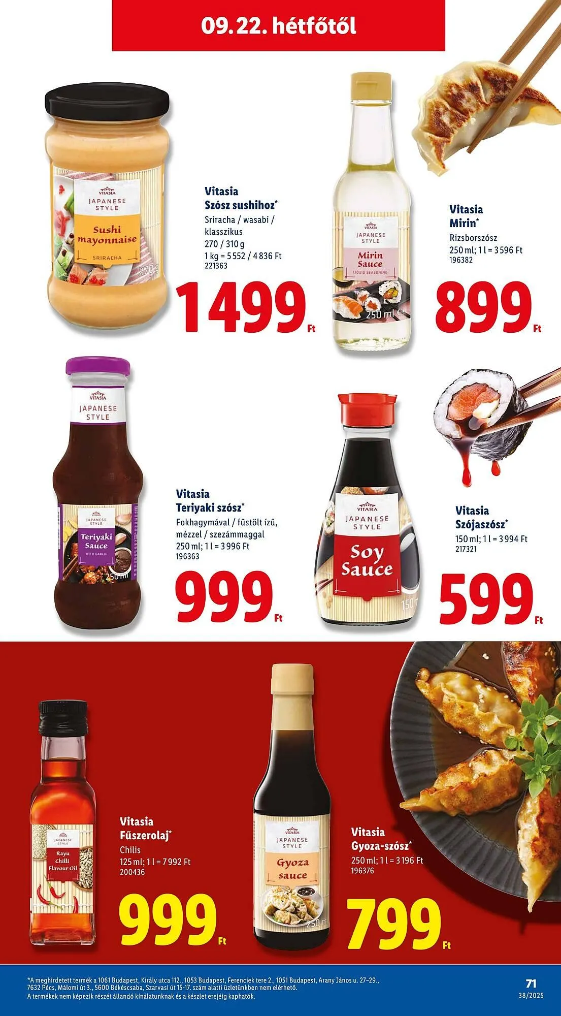 Katalógus Lidl akciós újság szeptember 11.-tól december 31.-ig 2025. - Oldal 71