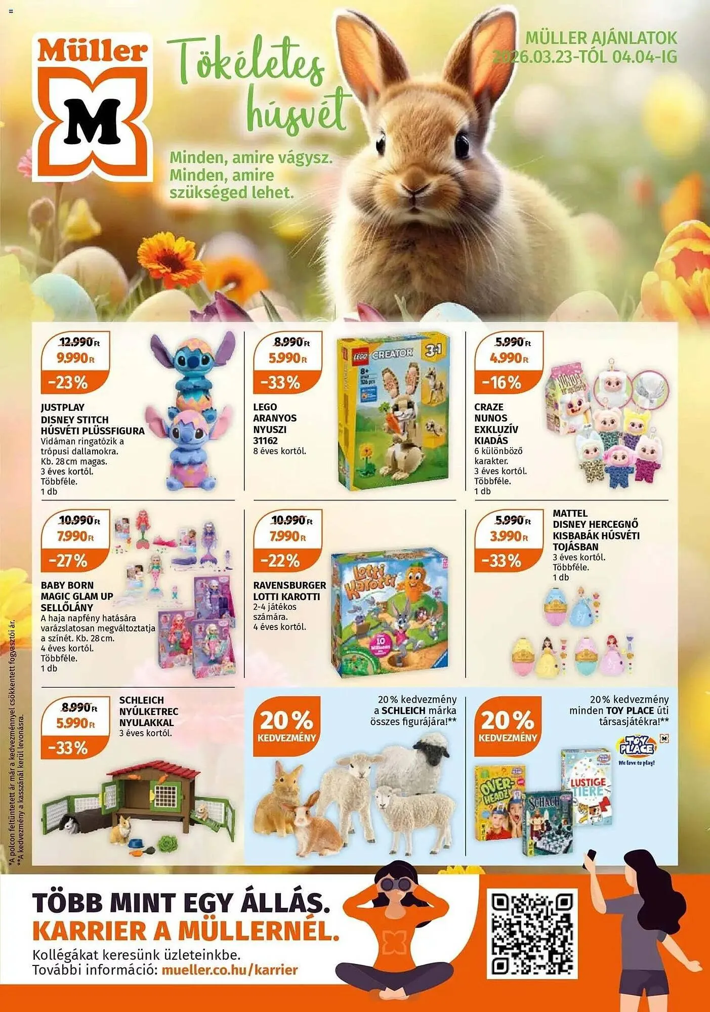 Katalógus Müller akciós újság március 23.-tól április 4.-ig 2026. - Oldal 1