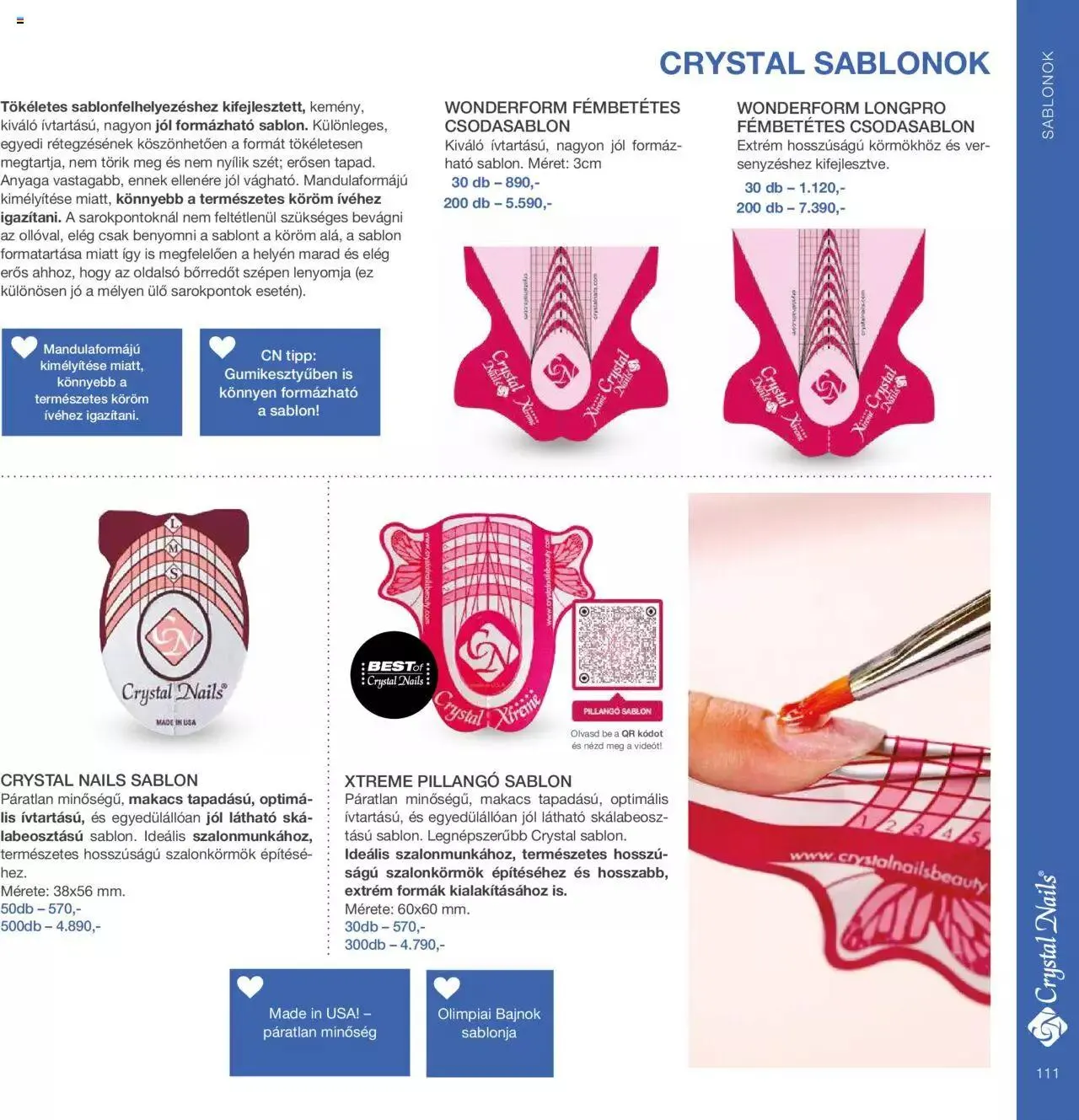 Katalógus Crystal Nails - Nagykatalógus 22/23 március 8.-tól december 31.-ig 2023. - Oldal 111