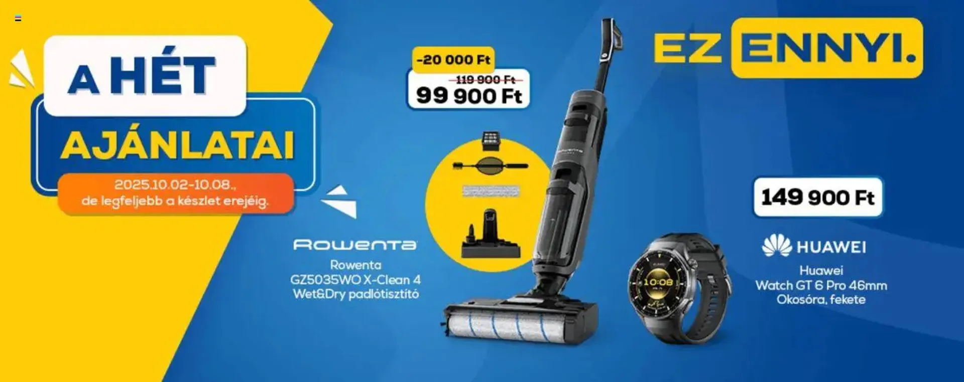 Katalógus Euronics akciós újság október 2.-tól október 8.-ig 2025. - Oldal 2