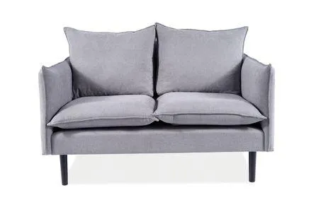 Kanapé Flora Velvet Szürke Bluvel 14 / Wenge