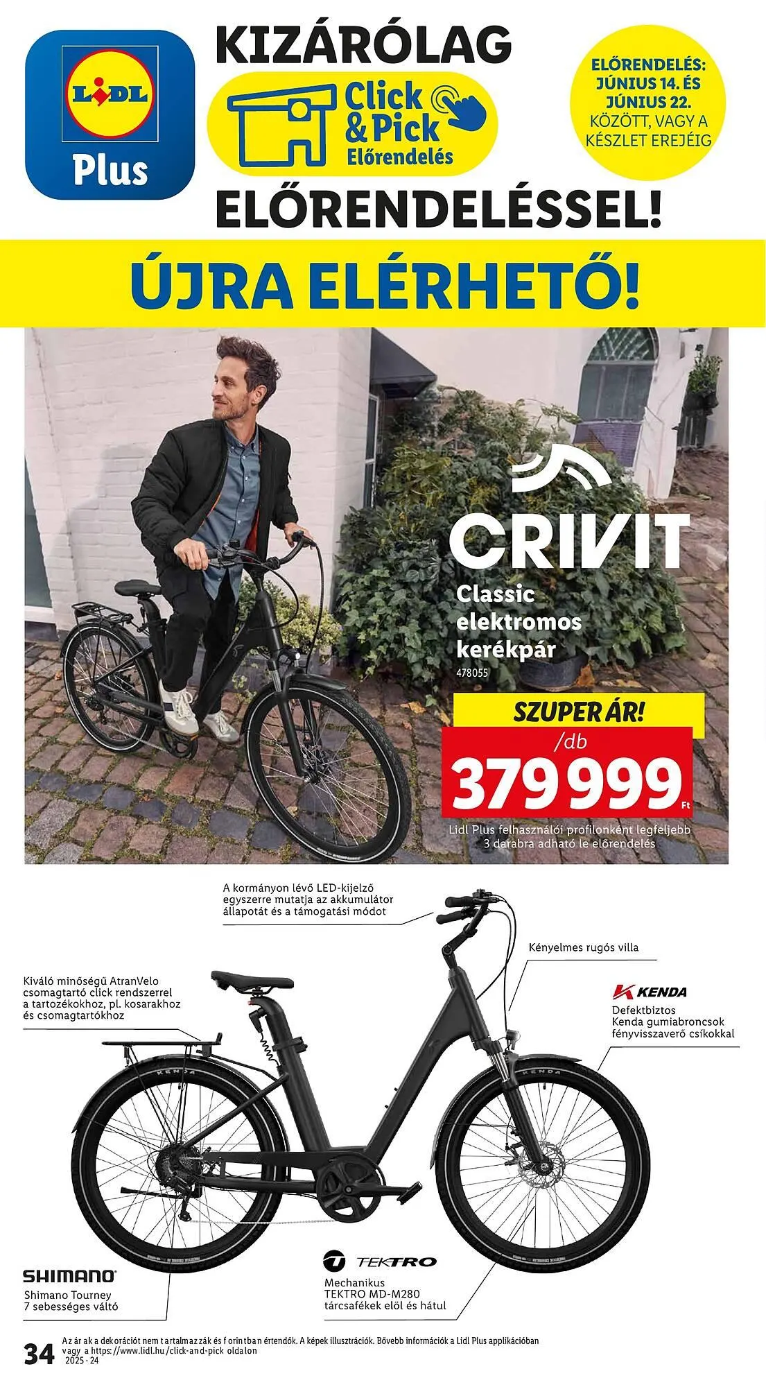 Katalógus Lidl akciós újság június 12.-tól június 18.-ig 2025. - Oldal 34