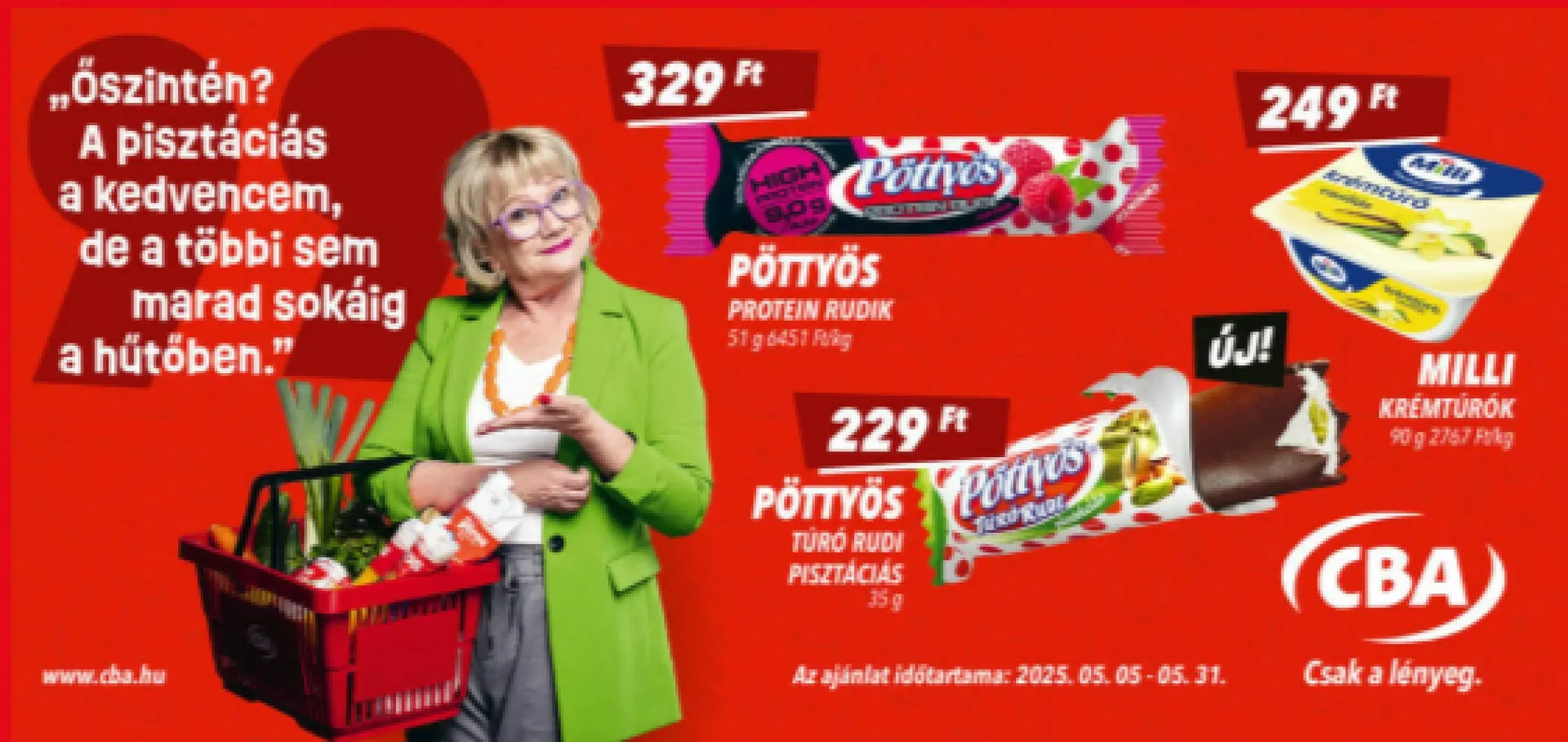 Katalógus CBA akciós újság május 5.-tól május 31.-ig 2025. - Oldal 1