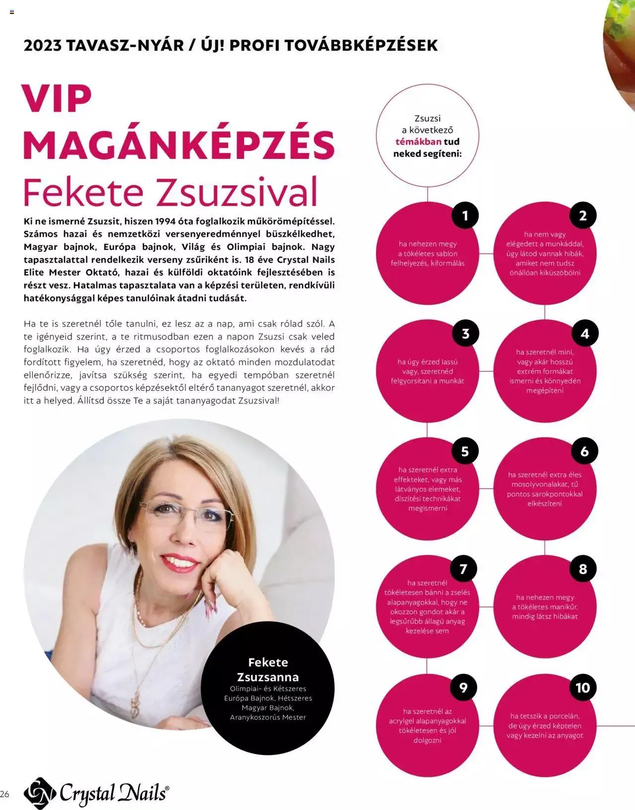 Katalógus Crystal Nails - Tavasz/Nyár katalógus 2023 március 6.-tól december 31.-ig 2023. - Oldal 26