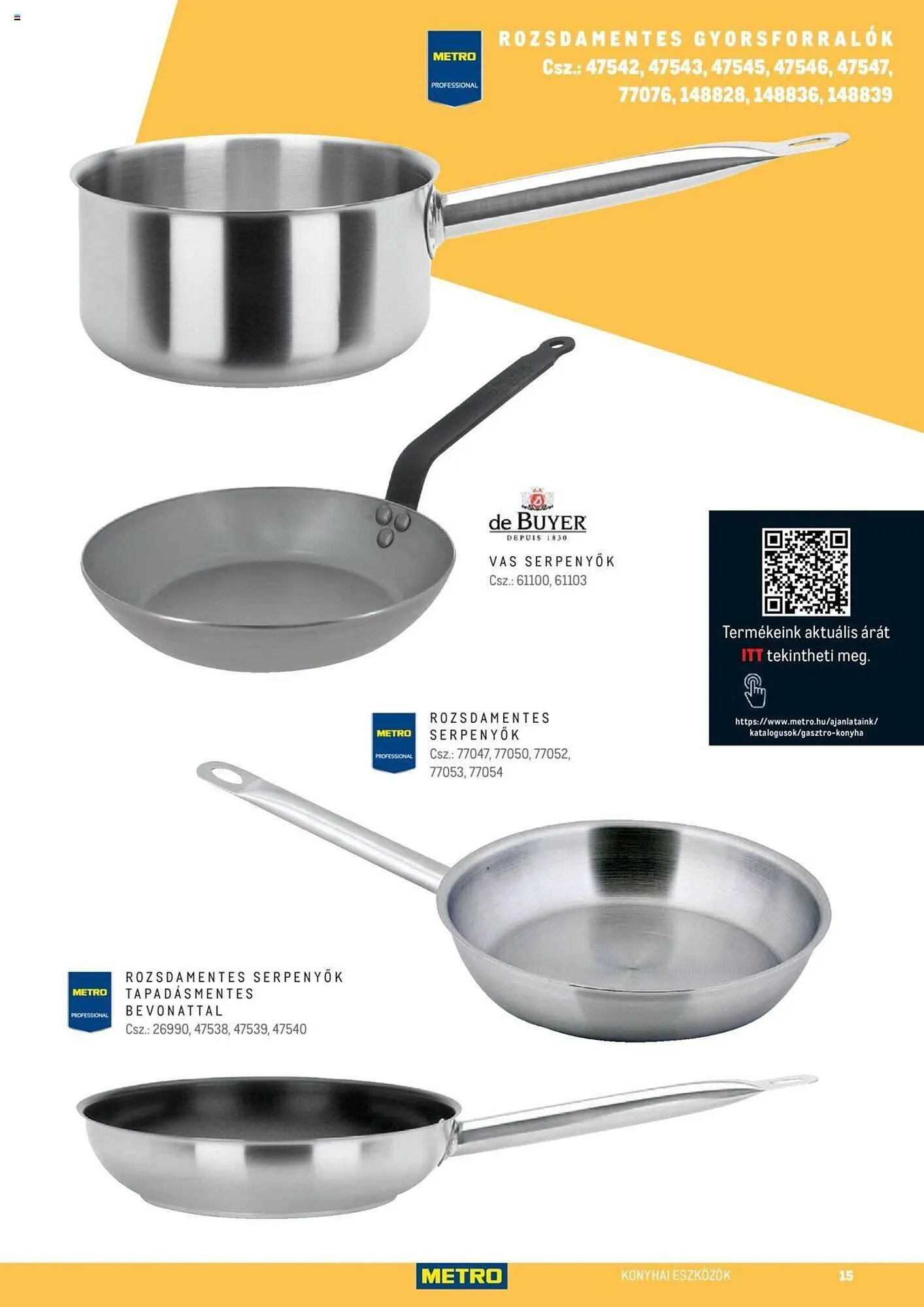 Katalógus Metro Gasztro konyha katalógus akciós újság február 15.-tól február 29.-ig 2024. - Oldal 15