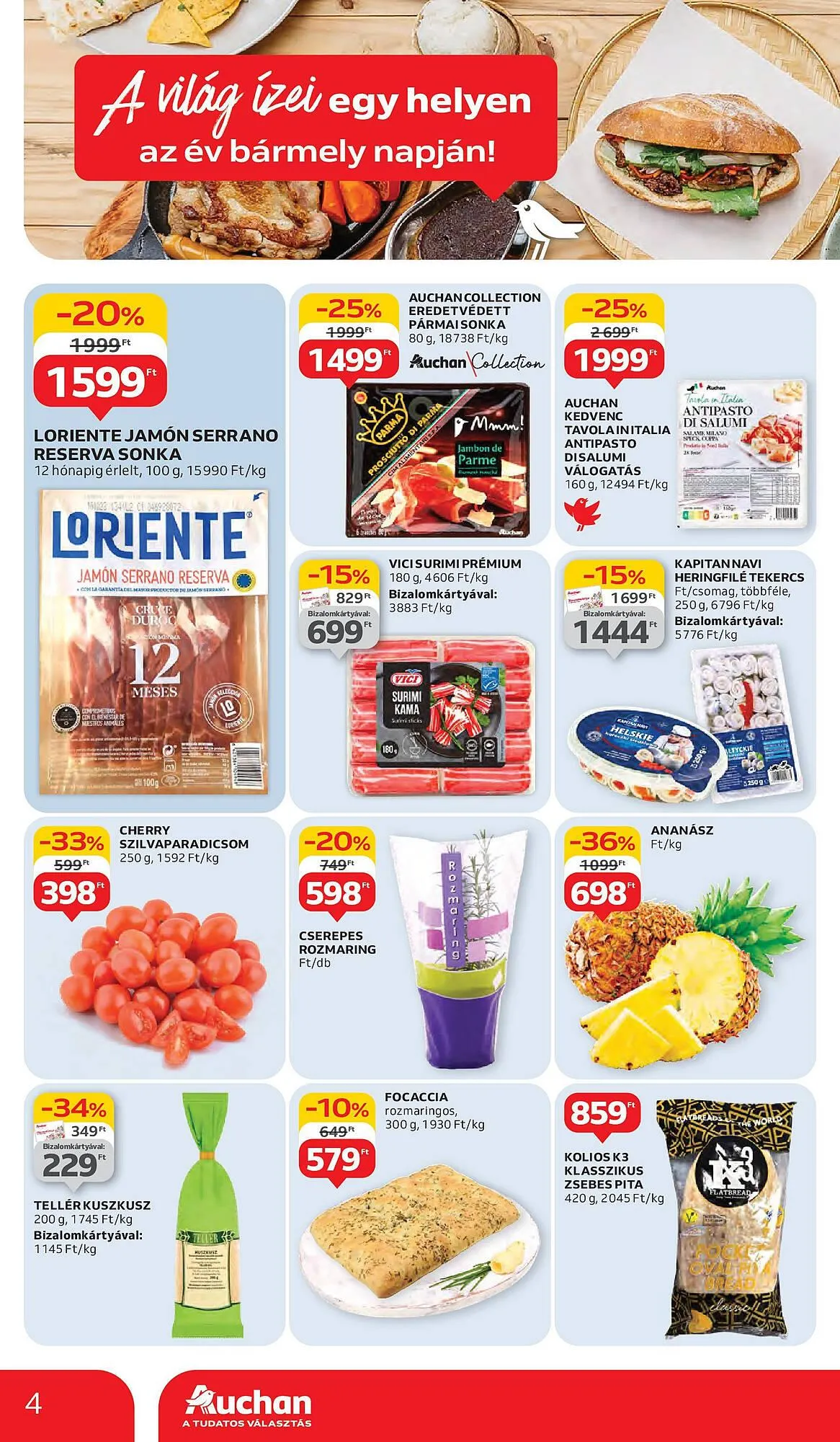Katalógus Auchan akciós újság június 5.-tól június 11.-ig 2025. - Oldal 4