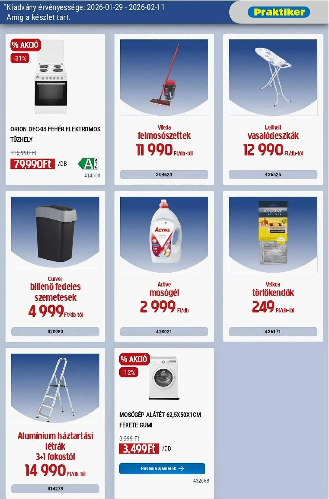 Katalógus Praktiker akciós újság január 29.-tól február 11.-ig 2026. - Oldal 29