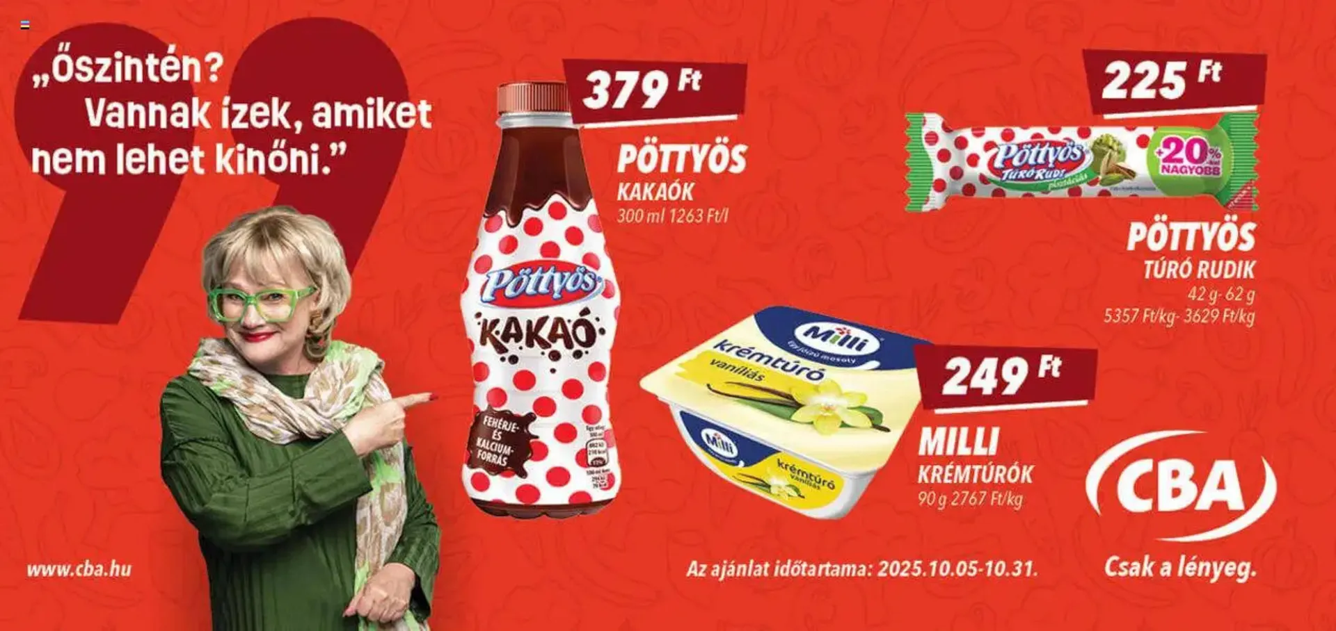 Katalógus CBA akciós újság október 5.-tól október 31.-ig 2025. - Oldal 3