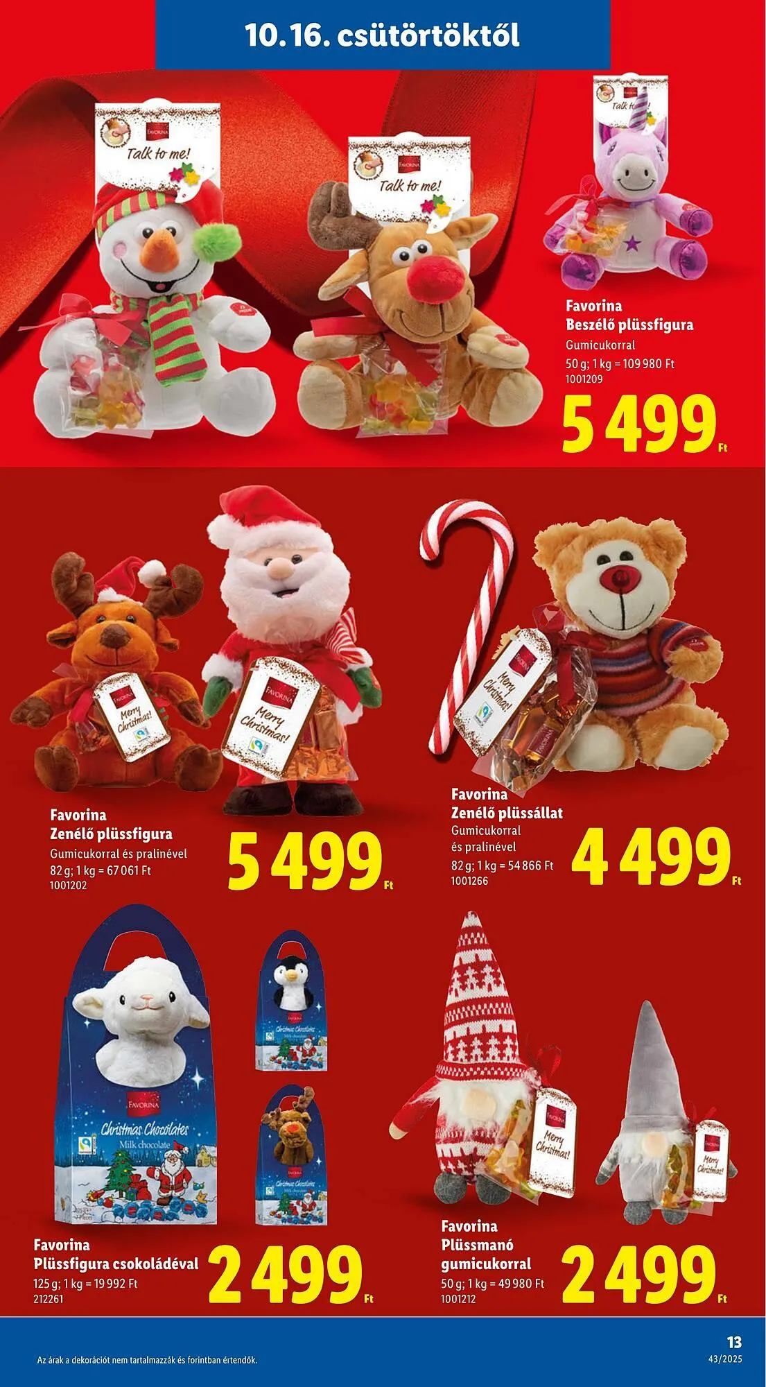 Katalógus Lidl akciós újság október 16.-tól december 24.-ig 2025. - Oldal 13