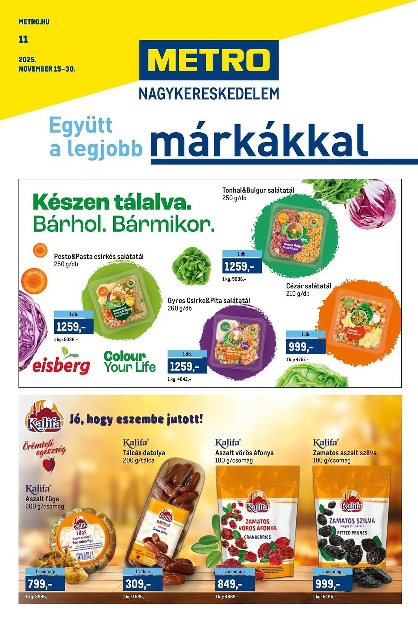 Metro akciós újság - 1