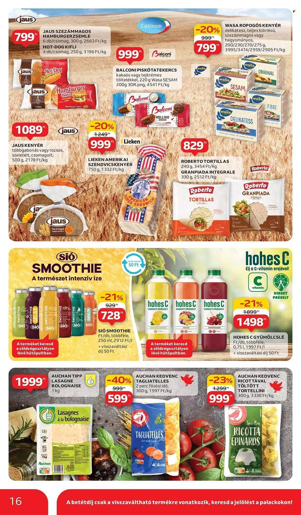 Katalógus Auchan akciós újság június 5.-tól június 11.-ig 2025. - Oldal 16