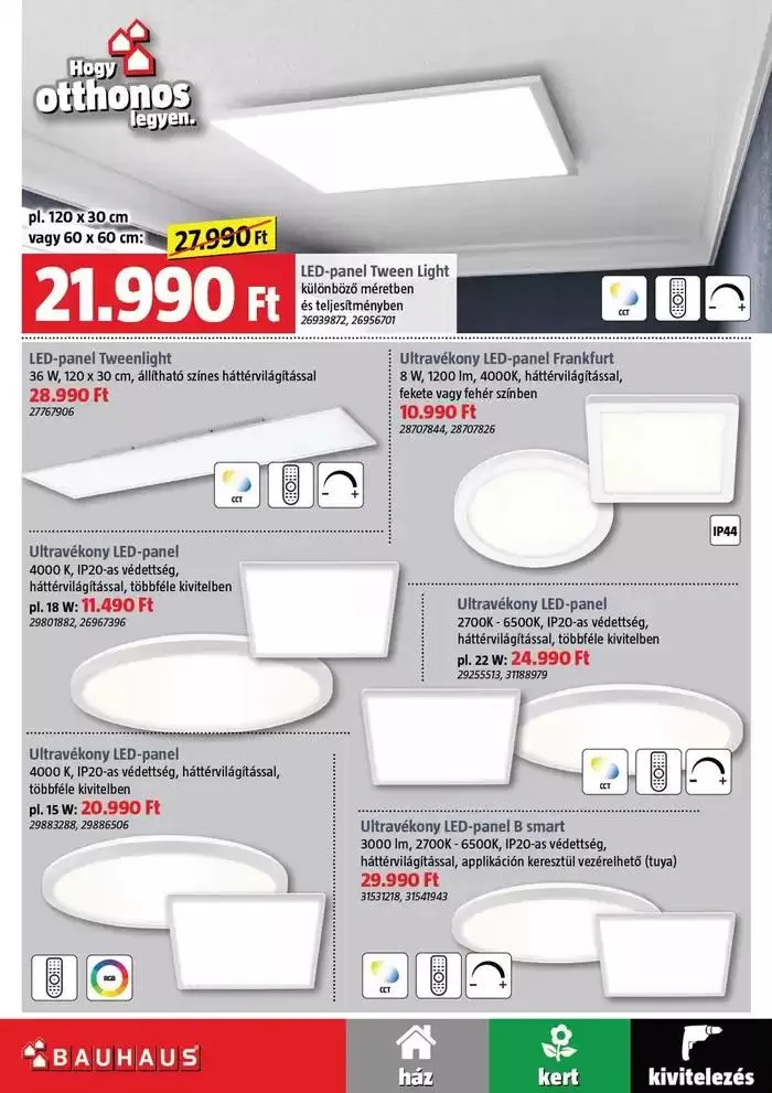 Katalógus Katalógus Bauhaus november 7.-tól november 21.-ig 2024. - Oldal 4