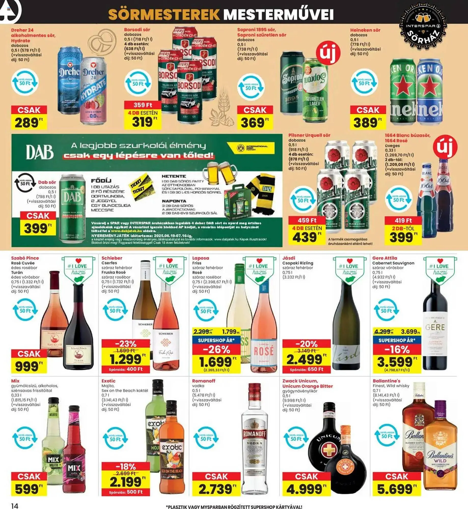 Katalógus Interspar akciós újság július 3.-tól július 9.-ig 2025. - Oldal 14