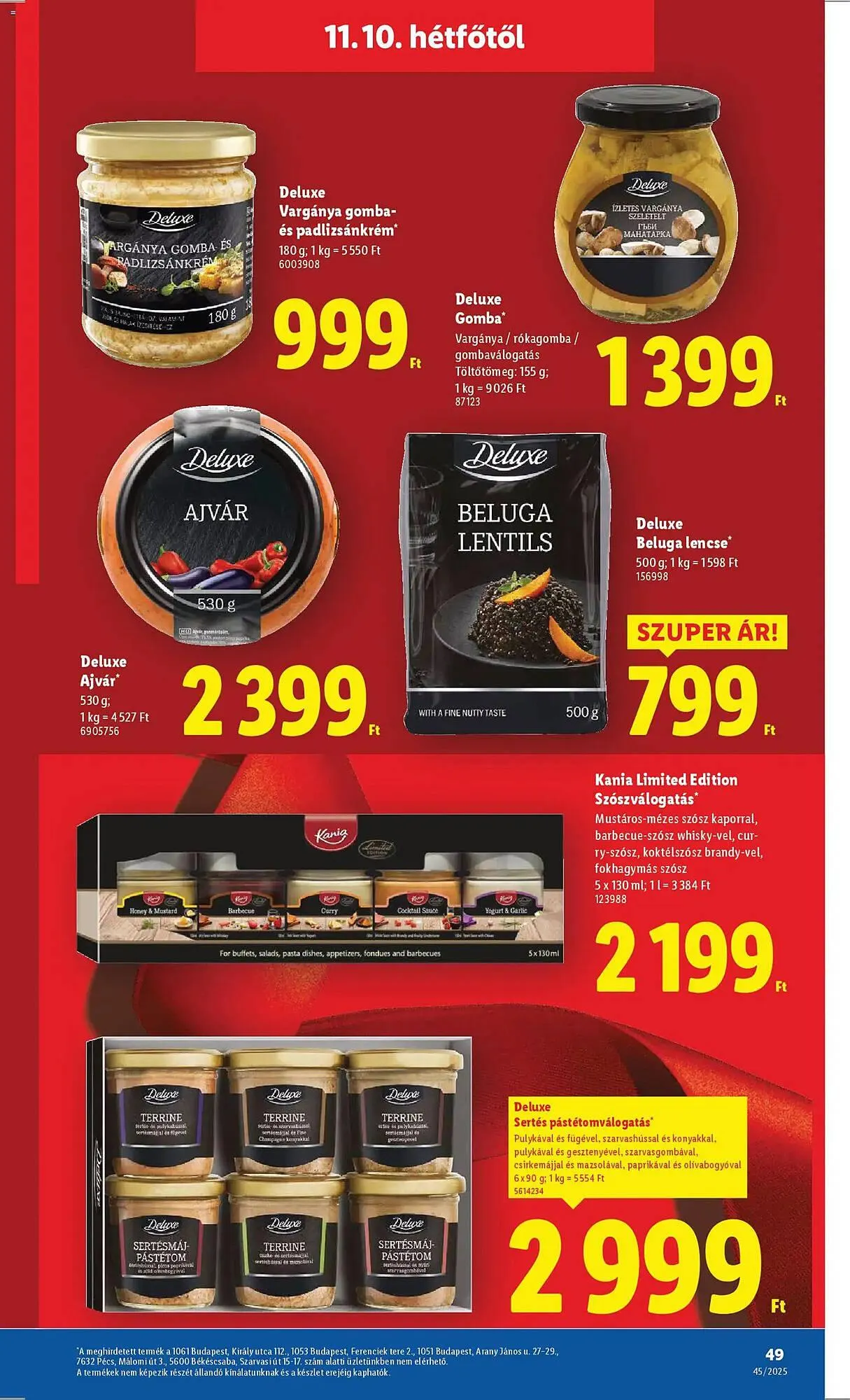 Katalógus Lidl akciós újság november 6.-tól november 12.-ig 2025. - Oldal 49