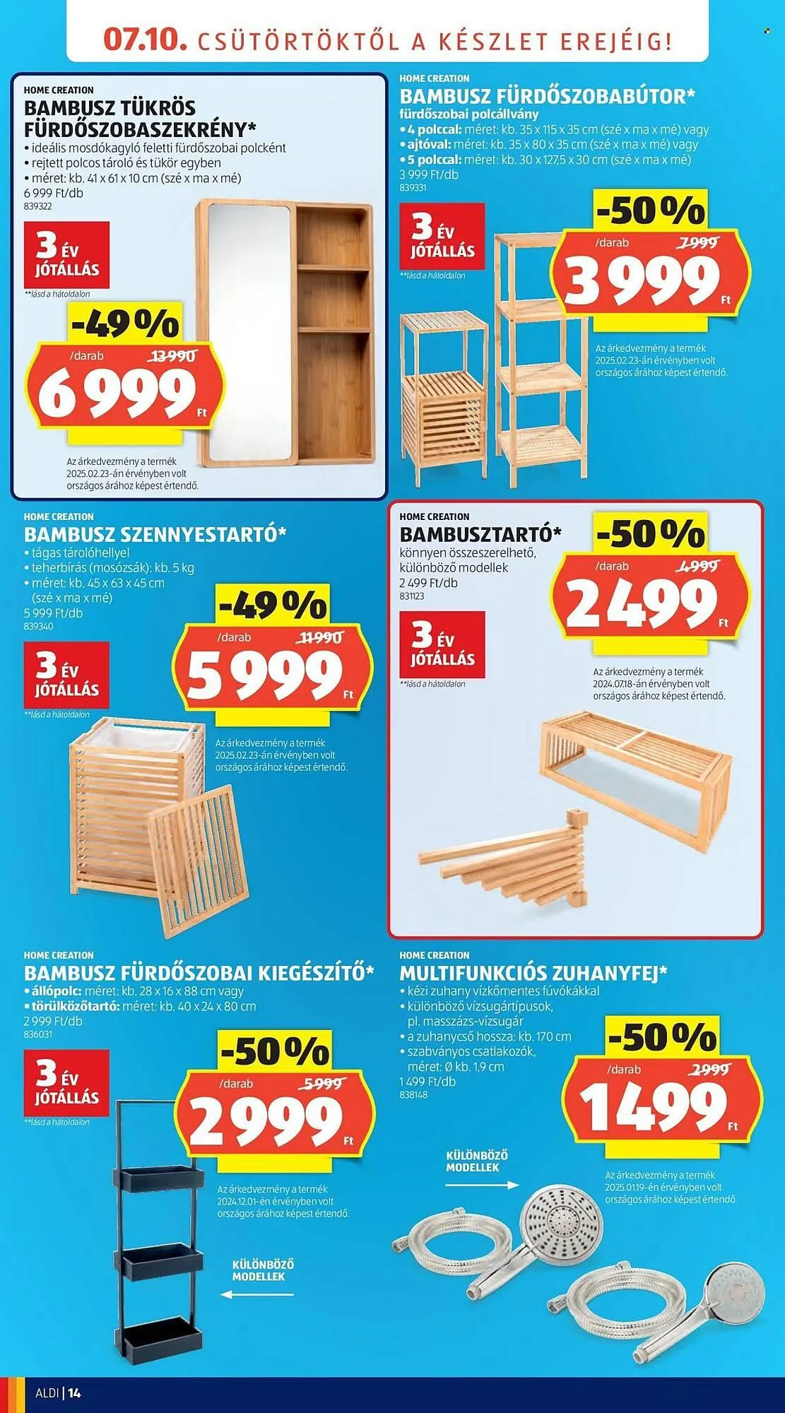 Katalógus ALDI akciós újság július 10.-tól július 16.-ig 2025. - Oldal 14