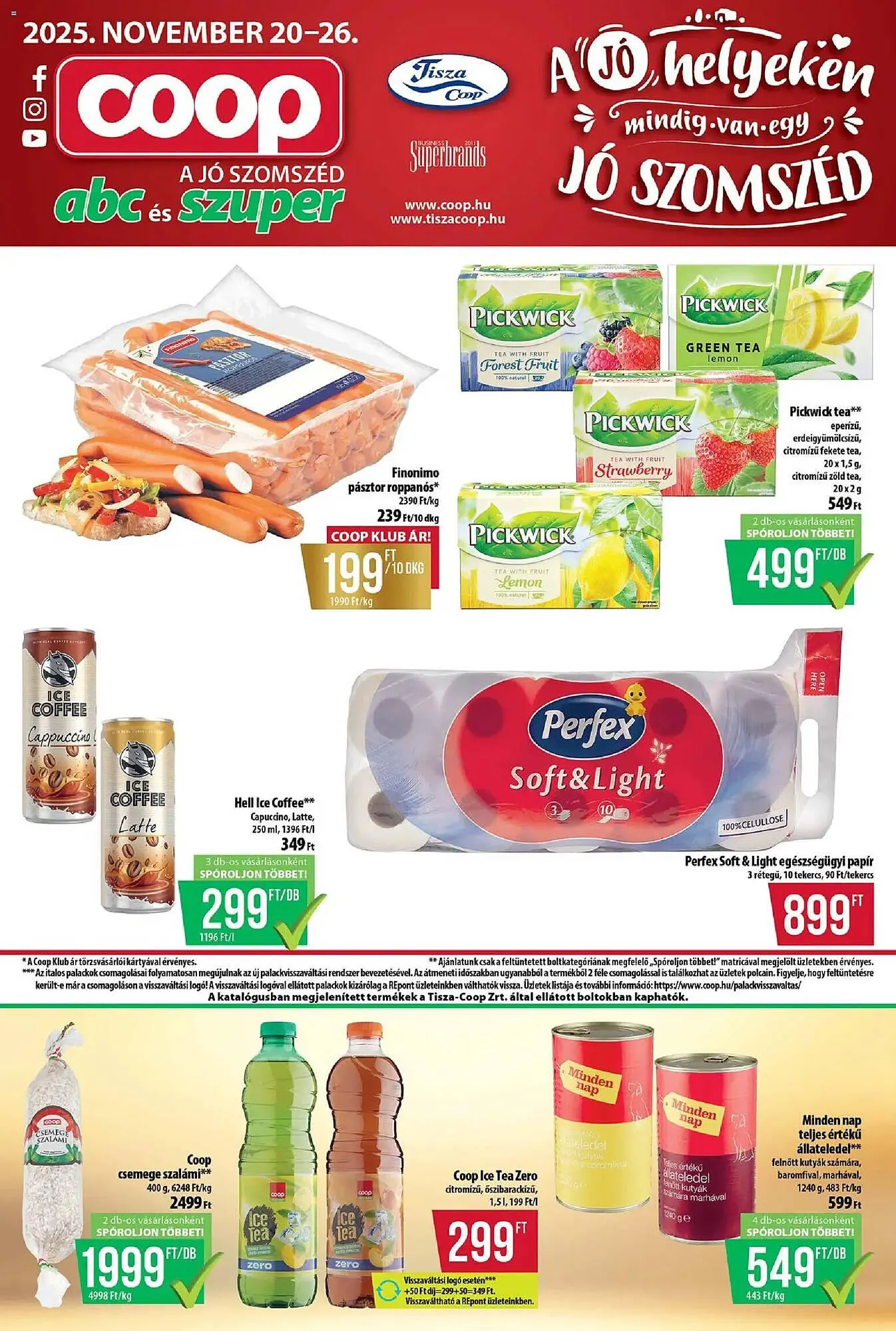 Coop akciós újság - 1