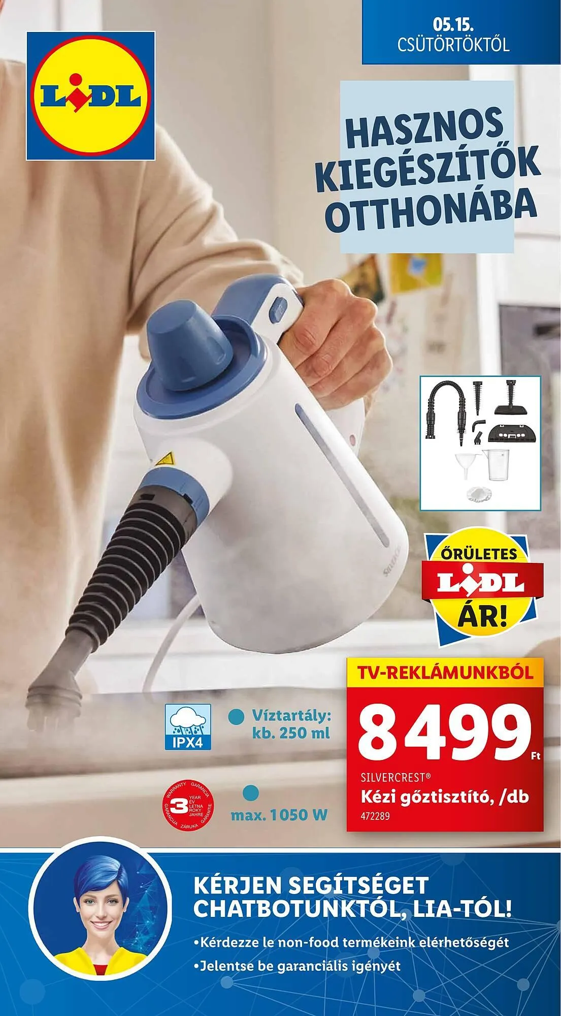 Katalógus Lidl akciós újság május 15.-tól május 21.-ig 2025. - Oldal 1