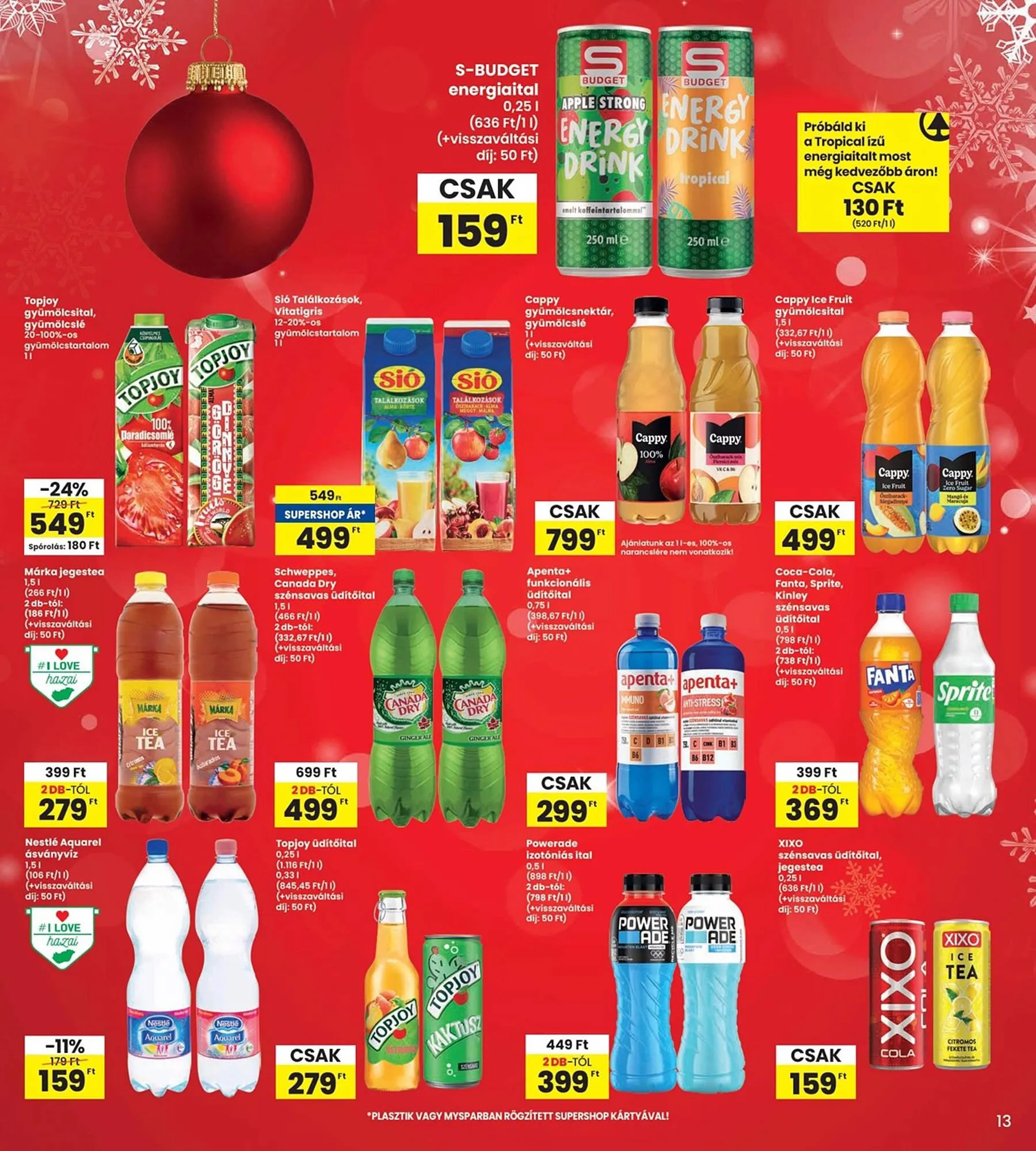 Katalógus Interspar akciós újság december 4.-tól december 10.-ig 2025. - Oldal 13