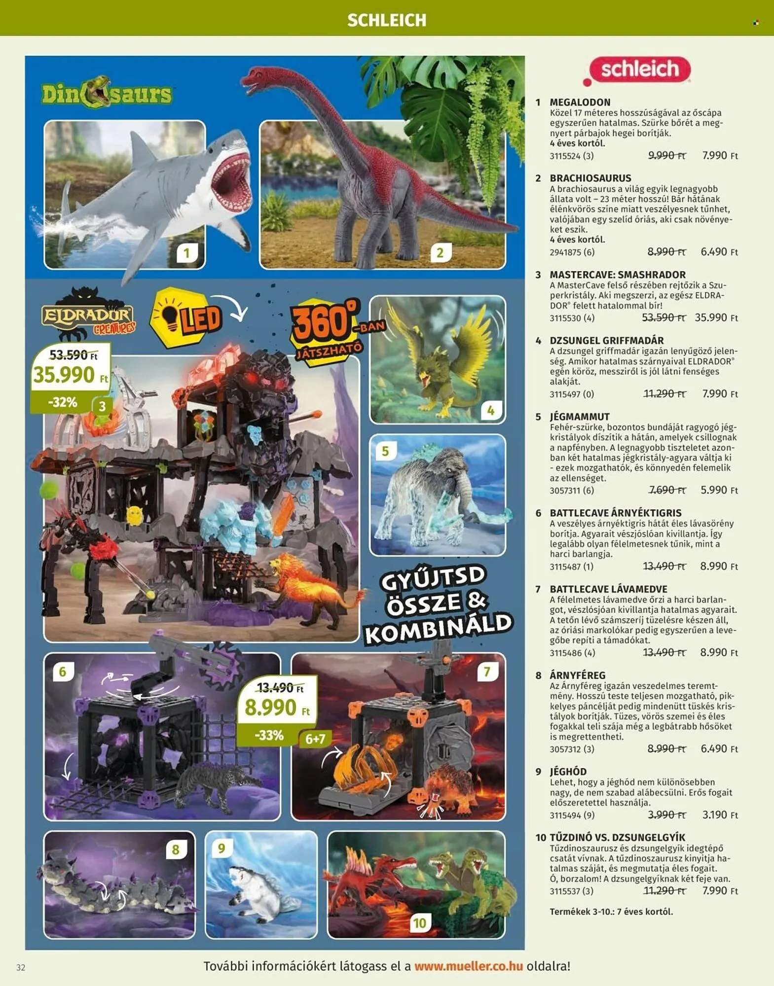 Katalógus Müller akciós újság október 27.-tól december 31.-ig 2025. - Oldal 32