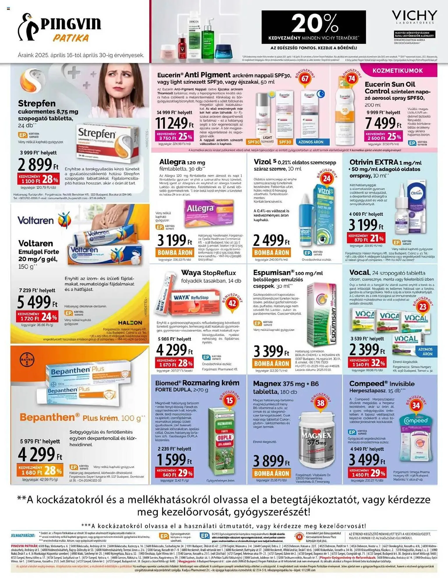 Katalógus Pingvin Patika akciós újság április 16.-tól április 30.-ig 2025. - Oldal 4