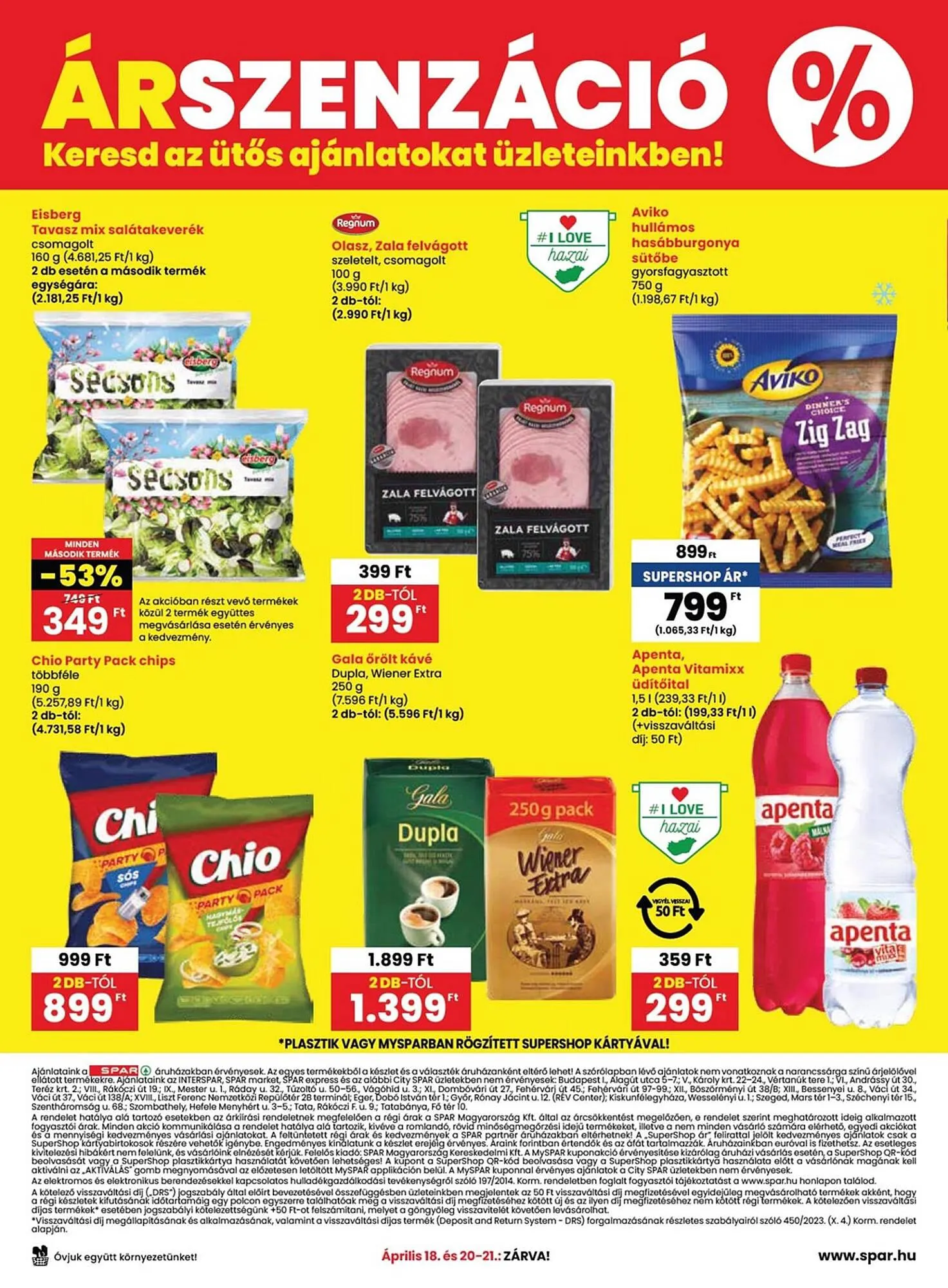 Katalógus Spar akciós újság április 15.-tól április 22.-ig 2025. - Oldal 12