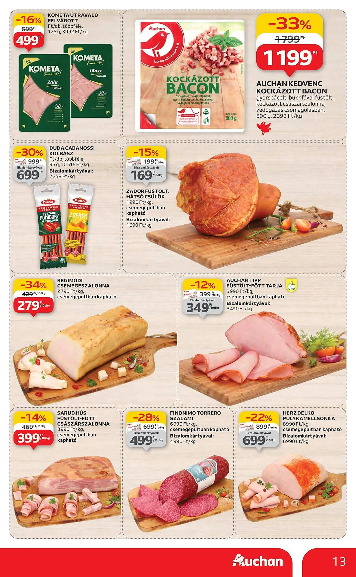 Katalógus Auchan akciós újság június 19.-tól június 25.-ig 2025. - Oldal 13