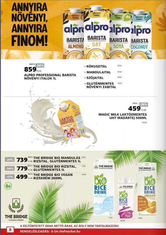 Katalógus Chef Market Magazin augusztus 1.-tól augusztus 31.-ig 2024. - Oldal 8