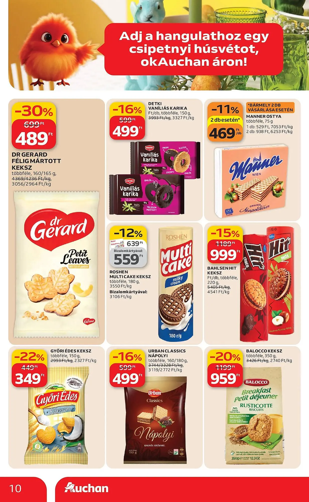 Katalógus Auchan akciós újság február 19.-tól február 25.-ig 2026. - Oldal 10