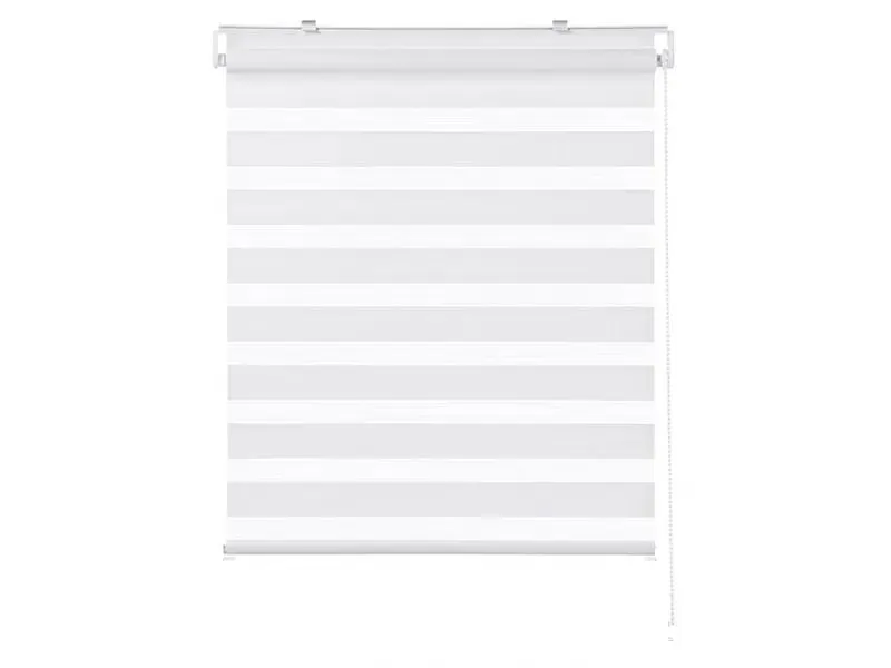 EXPO AMBIENTE - fényáteresztő sávos roló (75x150cm, fehér)